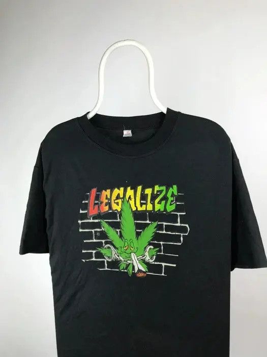 Band Tees Vintage Humor T-shirt legalize band tee size XLarge Size US XL / EU 56 / 4 - 2 Thumbnail