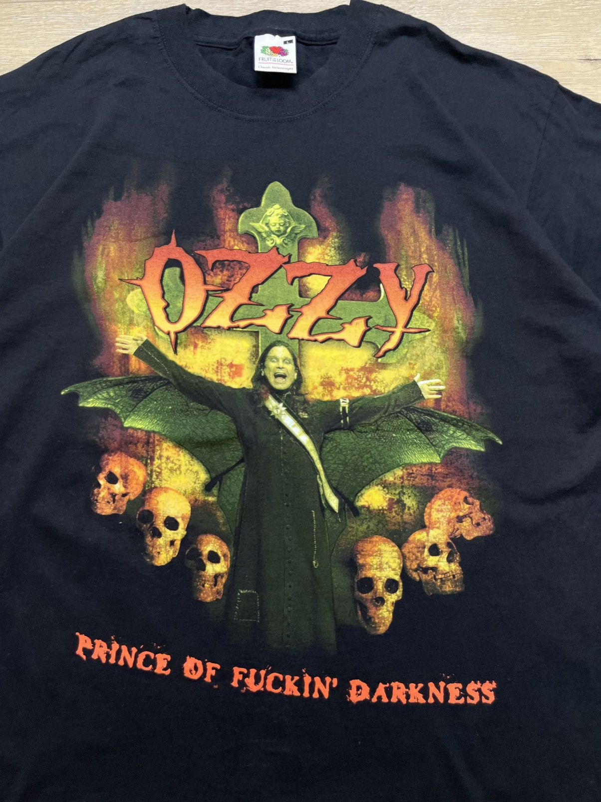 Vintage VINTAGE 2002 OZZY OSBOURNE PRINCE OF FUCKIN DARKNESS TEE Size US L / EU 52-54 / 3 - 2 Thumbnail