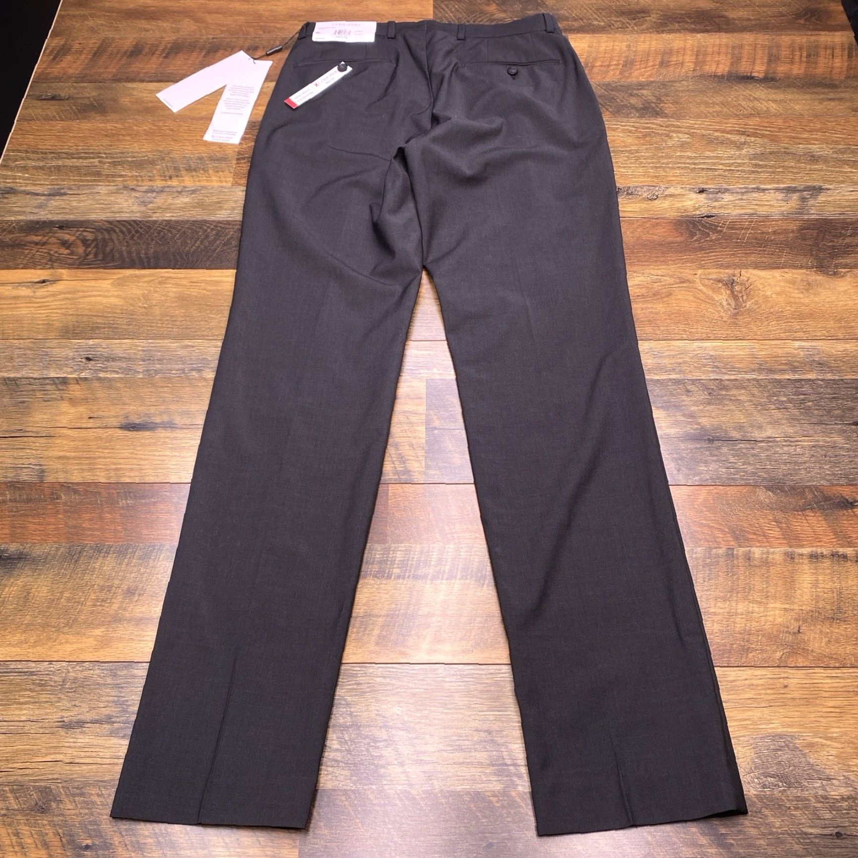 Calvin Klein Calvin Klein Slim Pants Mens 30x32 Blue Dress Slim Fit Tapered Professional Classic Wool Blend New Size US 30 / EU 46 - 3 Thumbnail