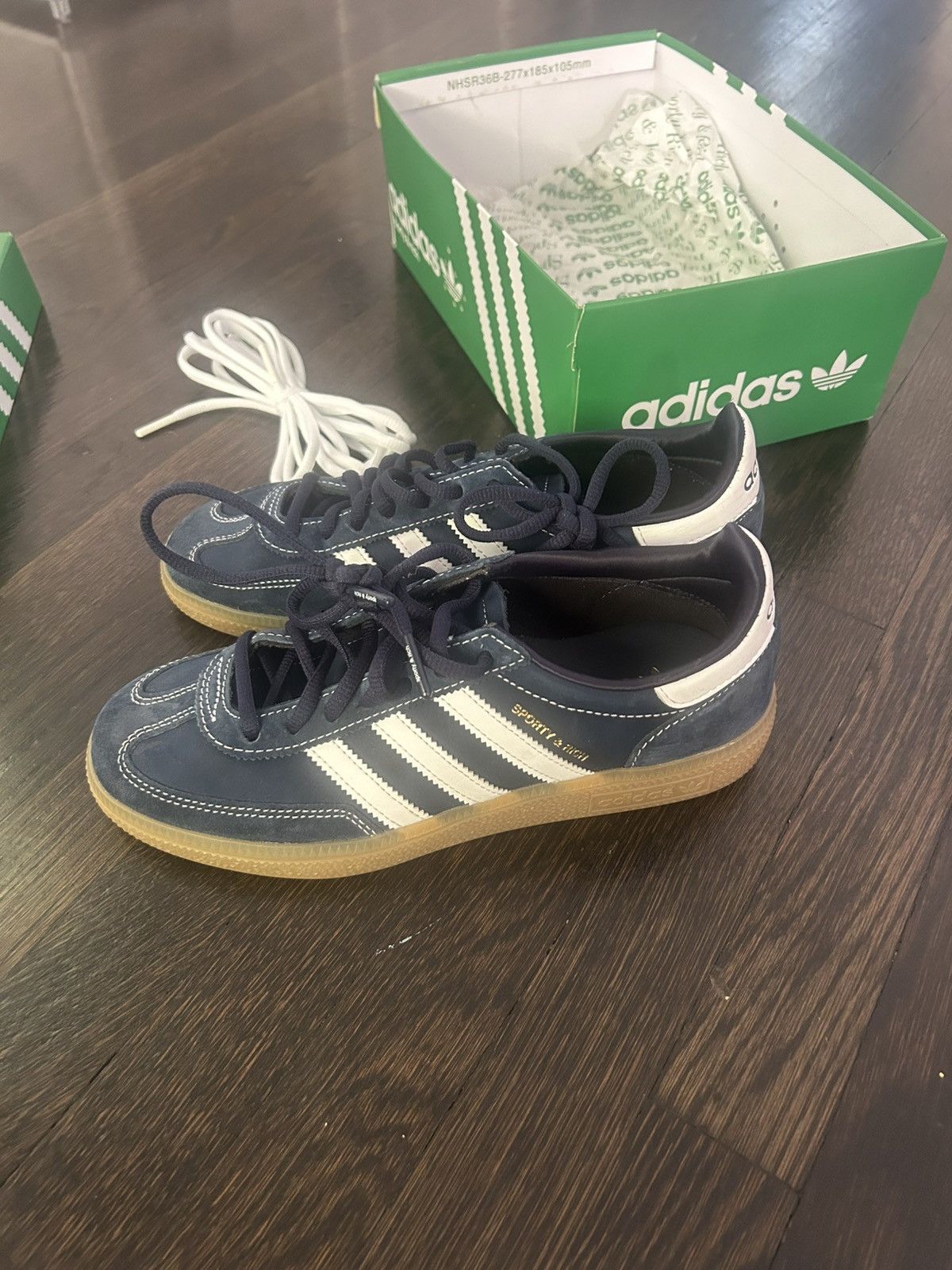 Adidas × Sporty & Rich Adidas x sporty and rich midnight blue Size US 6.5 / EU 39-40 - 1 Thumbnail