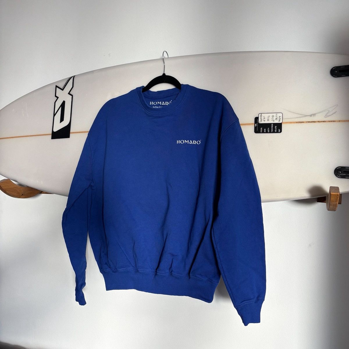 Other Streetwear Sweater blau | Hang Lou Backprint | Limited Drop Size US L / EU 52-54 / 3 - 7 Thumbnail