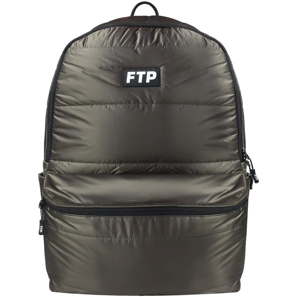 Fuck The Population FTP JUMBO Puffer Backpack (OLIVE) | Grailed