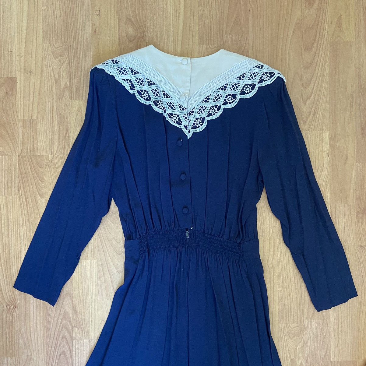 Vintage Vintage Karin Stevens Women’s Pilgrim Dress Size 12 Size XL / US 12-14 / IT 48-50 - 6 Thumbnail