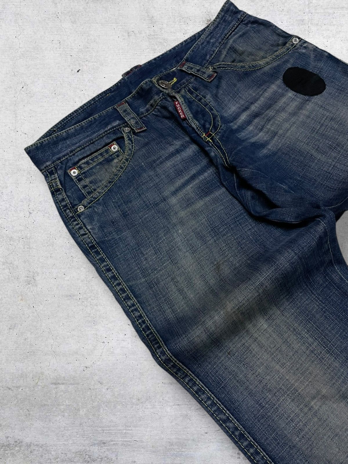 Dsquared2 VINTAGE DESIGNER DSQUARED2 ‘FUCKER’ ACDC RIPPED OG DENIM Size US 32 / EU 48 - 7 Thumbnail