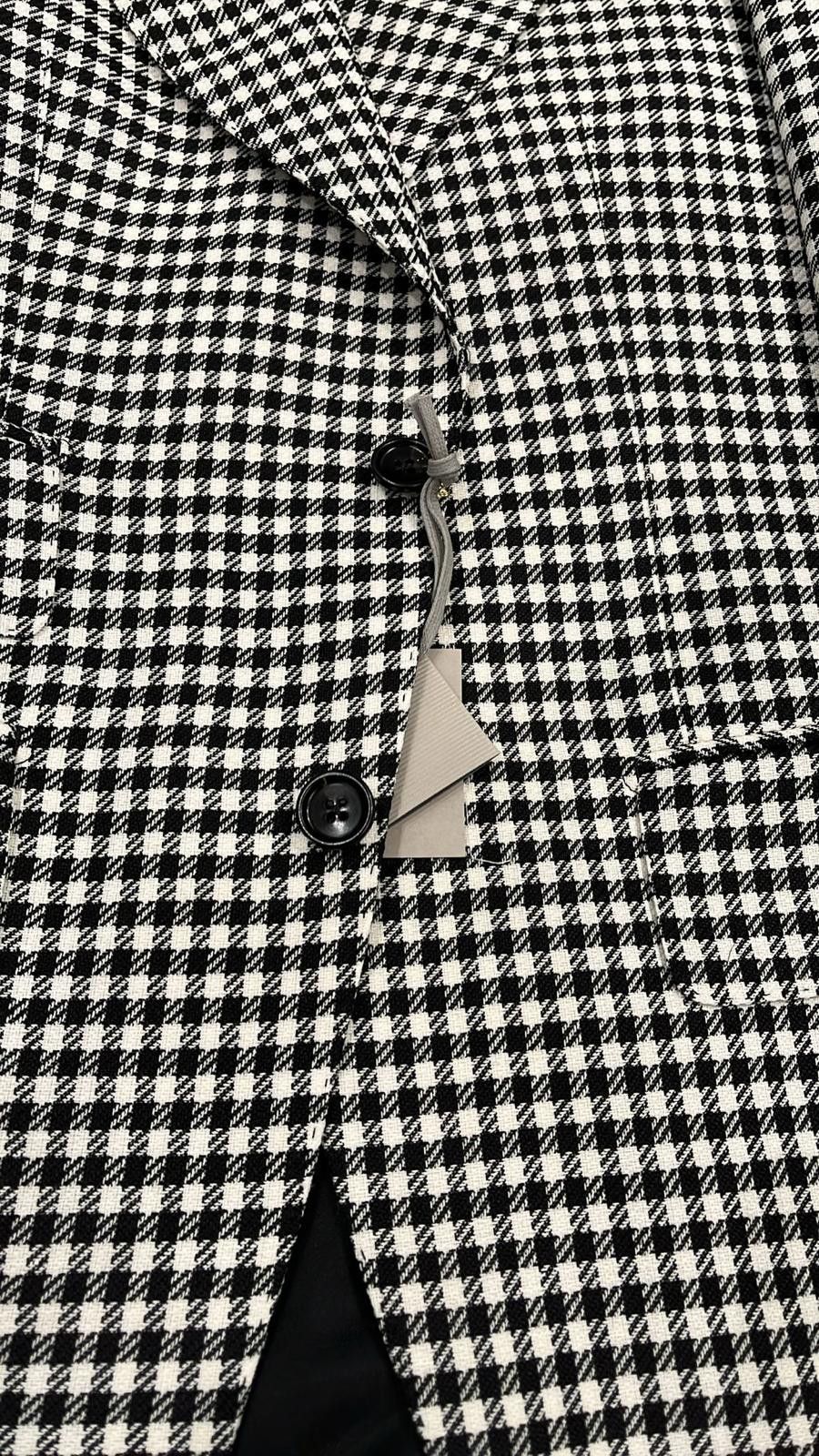 Tom Ford o1loc1c0126 JHAP01 Jacket in White/Black Size US M / EU 48-50 / 2 - 2 Thumbnail