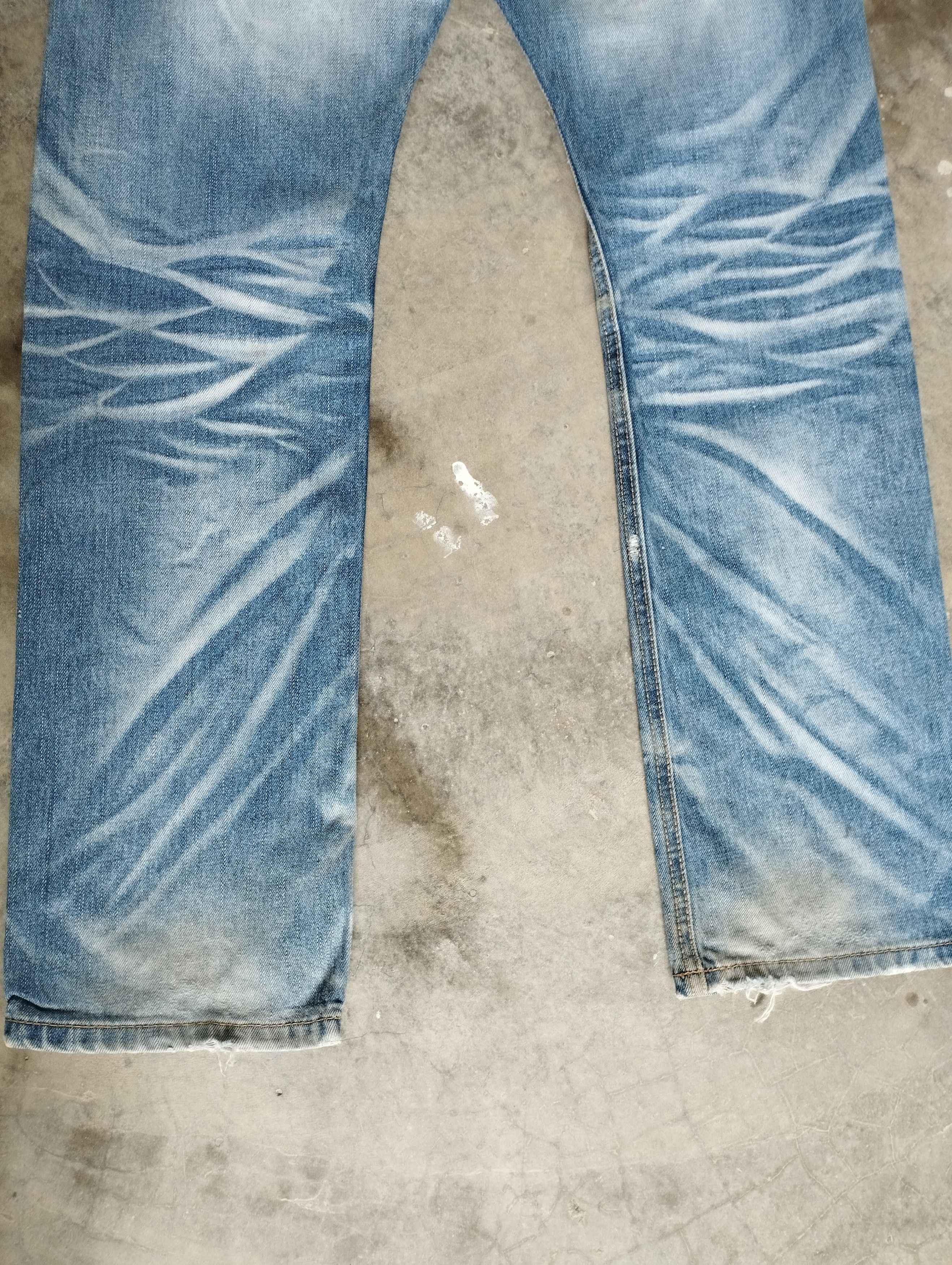 Tornado Mart Stone Wash Jeans Lolita Roargun x Yoshitomo Nara Claws Jeans Size US 31 - 6 Thumbnail