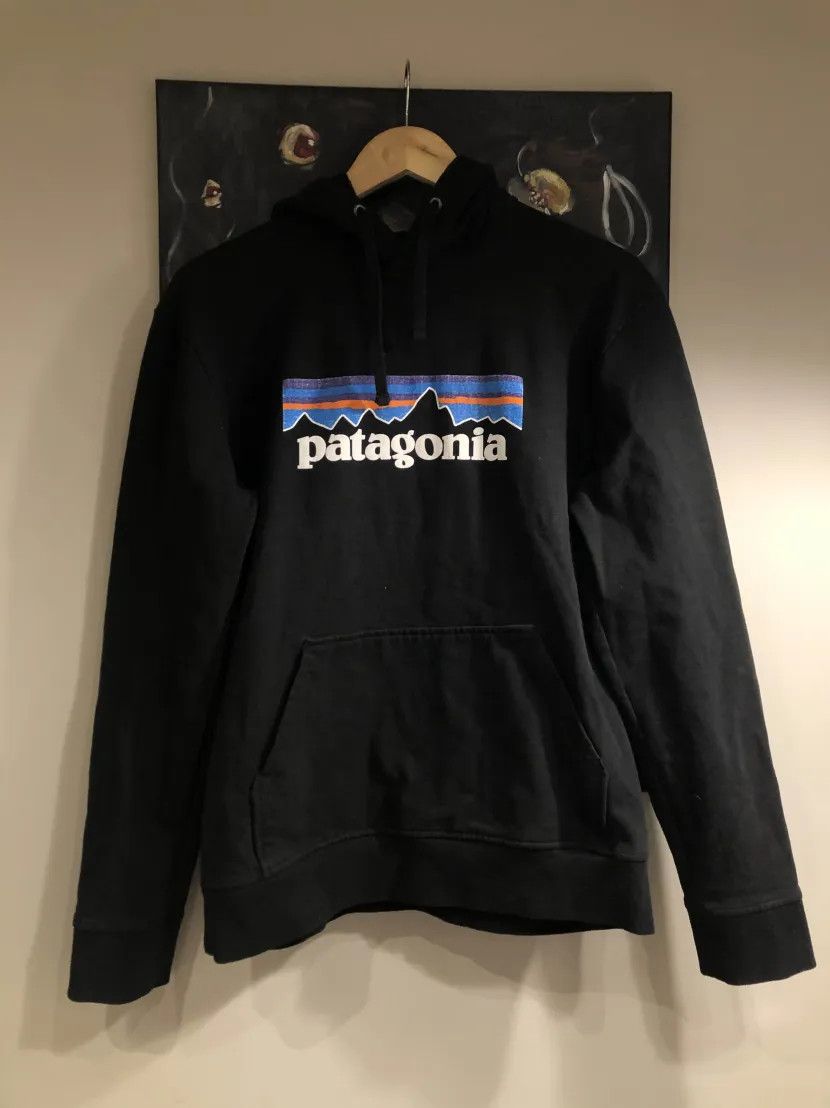 Patagonia Patagonia Hoodie Basic Big Logo Hype Streetwear Hiking Size US M / EU 48-50 / 2 - 2 Thumbnail
