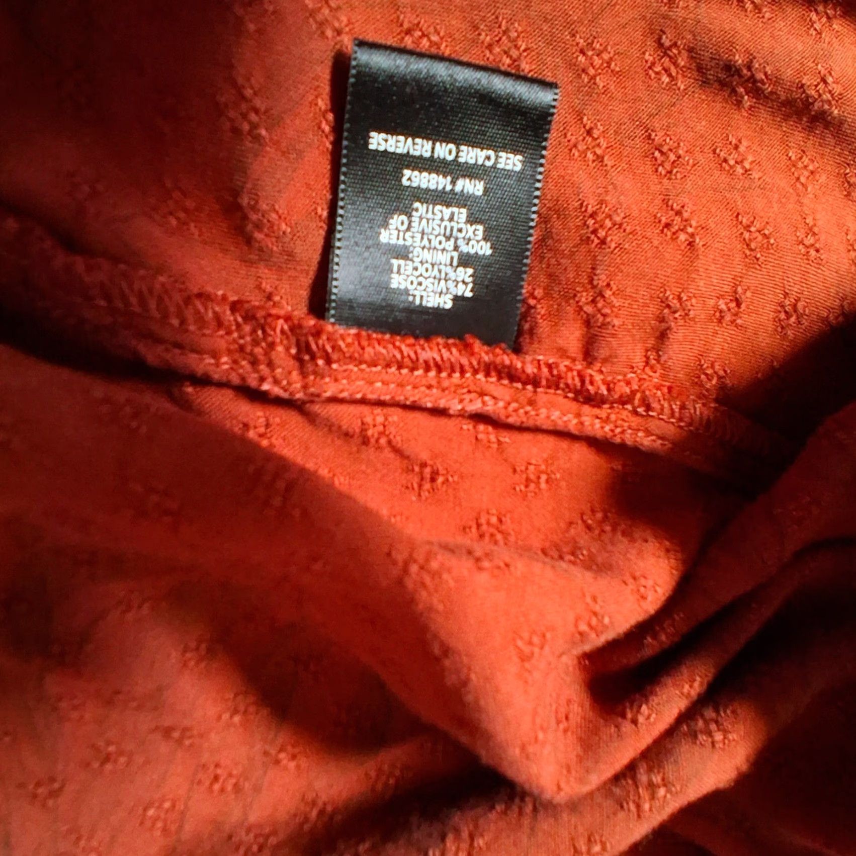 Torrid Torrid Blouse 4X Plus Size Flutter Sleeve V-Neck Smocked Floral Rust Orange Boho Hippie Peasant Milkmaid Woven Shirt Women Regular Size XXL / US 16-18 / IT 52-54 - 7 Thumbnail