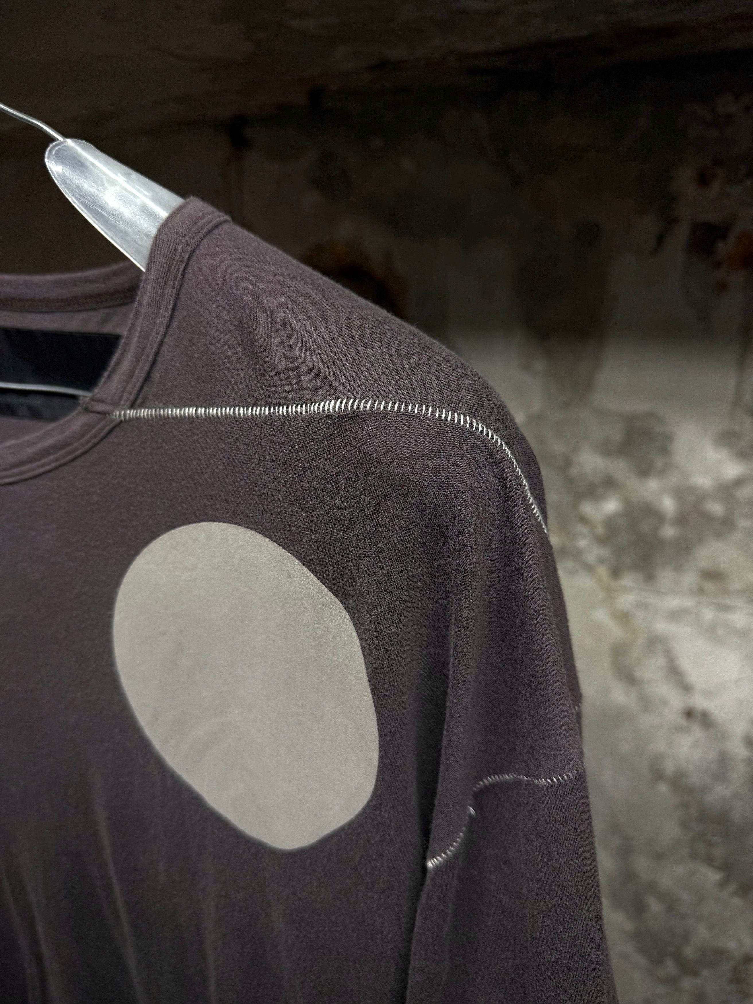 Hamcus HAMCUS Space Grey Overlock Graphic T-Shirt Size US XXS / EU 40 - 3 Thumbnail