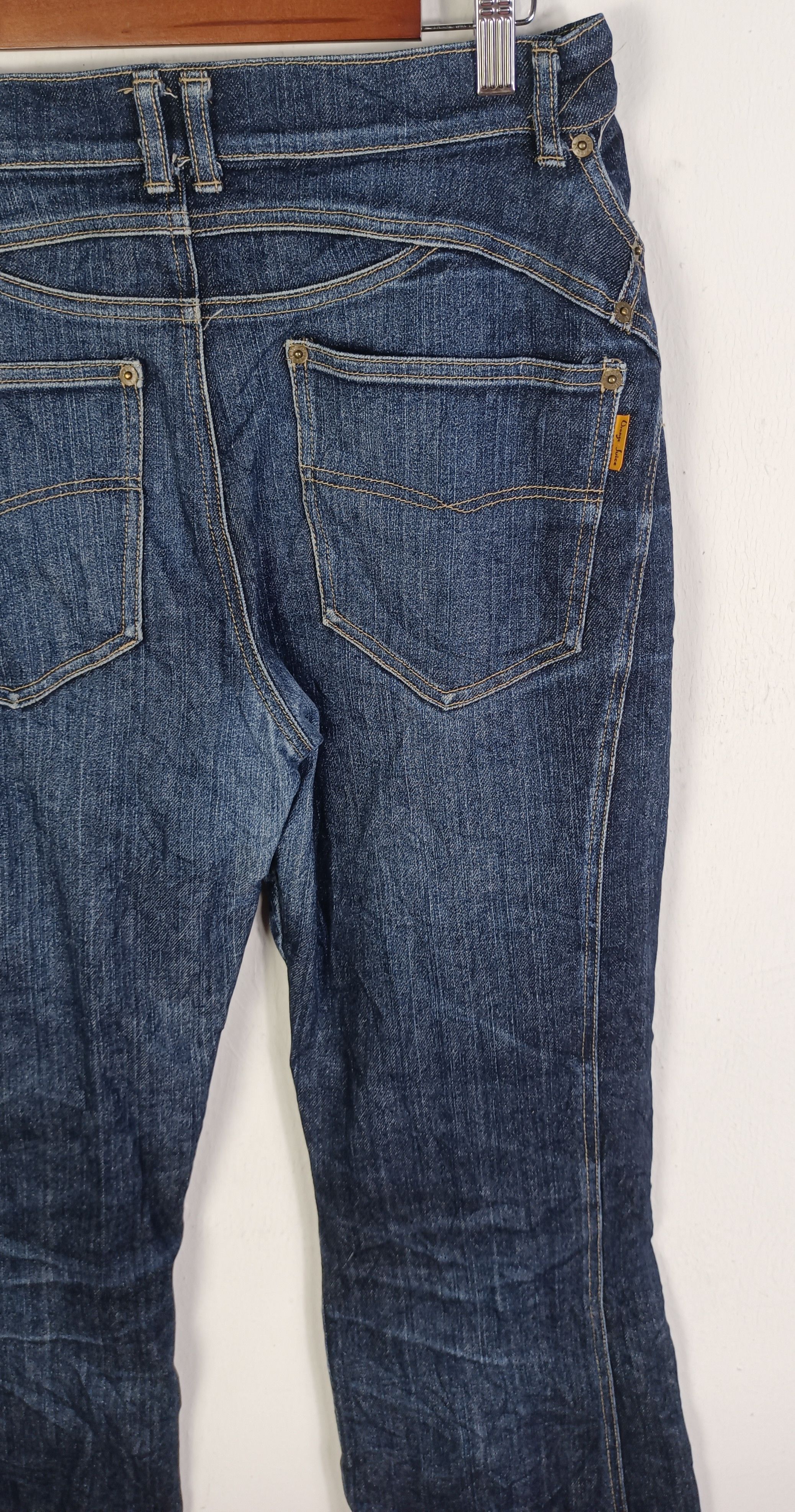 Japanese Brand Vintage💥 Flare Orange Juice jeans Size US 33 - 10 Thumbnail