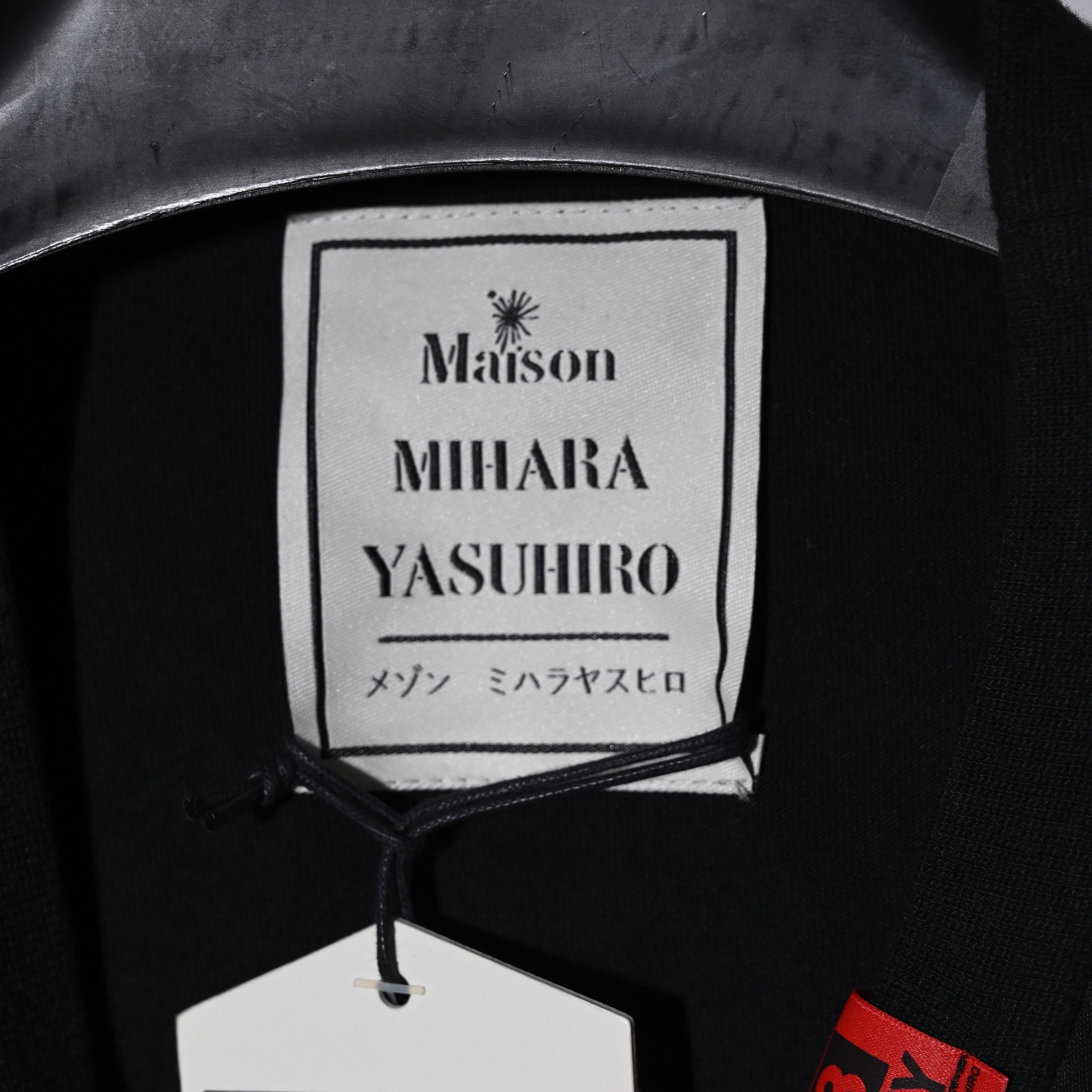Maison MIHARA YASUHIRO MAISON MIHARA YASUHIROV LAYERED LOGO T-SHIRT-BLACK Size US S / EU 44-46 / 1 - 7 Thumbnail