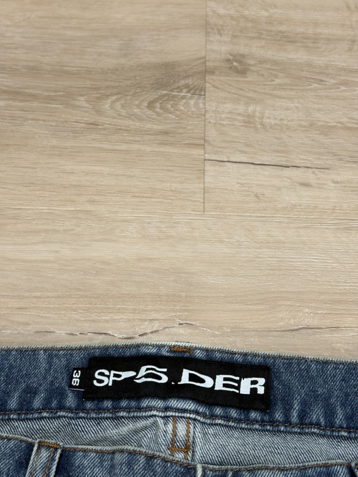 Sp5der Sp5der Worldwide v3 Indigo Denim Jeans Size US 36 / EU 52 - 14 Thumbnail