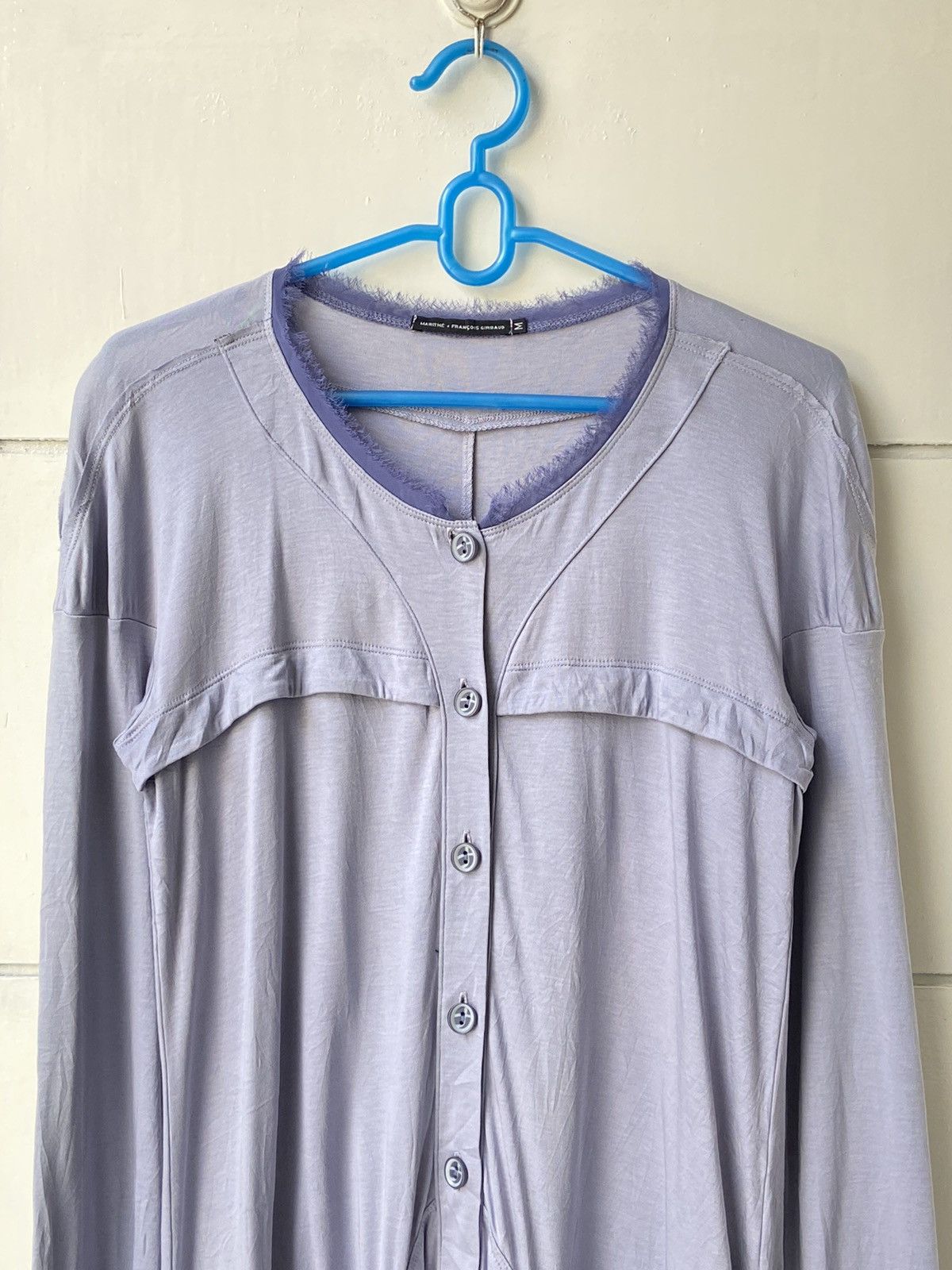Marithe + Francois Girbaud Marithe Francois Girbaud Blue Shirt Size S / US 4 / IT 40 - 2 Thumbnail