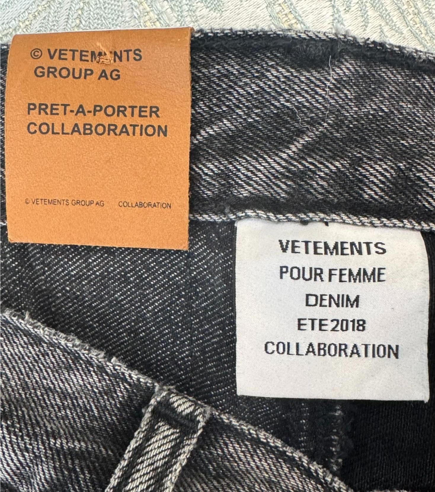 Vetements Vetements x Levis 501 Reworked Jeans Size 28" / US 6 / IT 42 - 3 Thumbnail