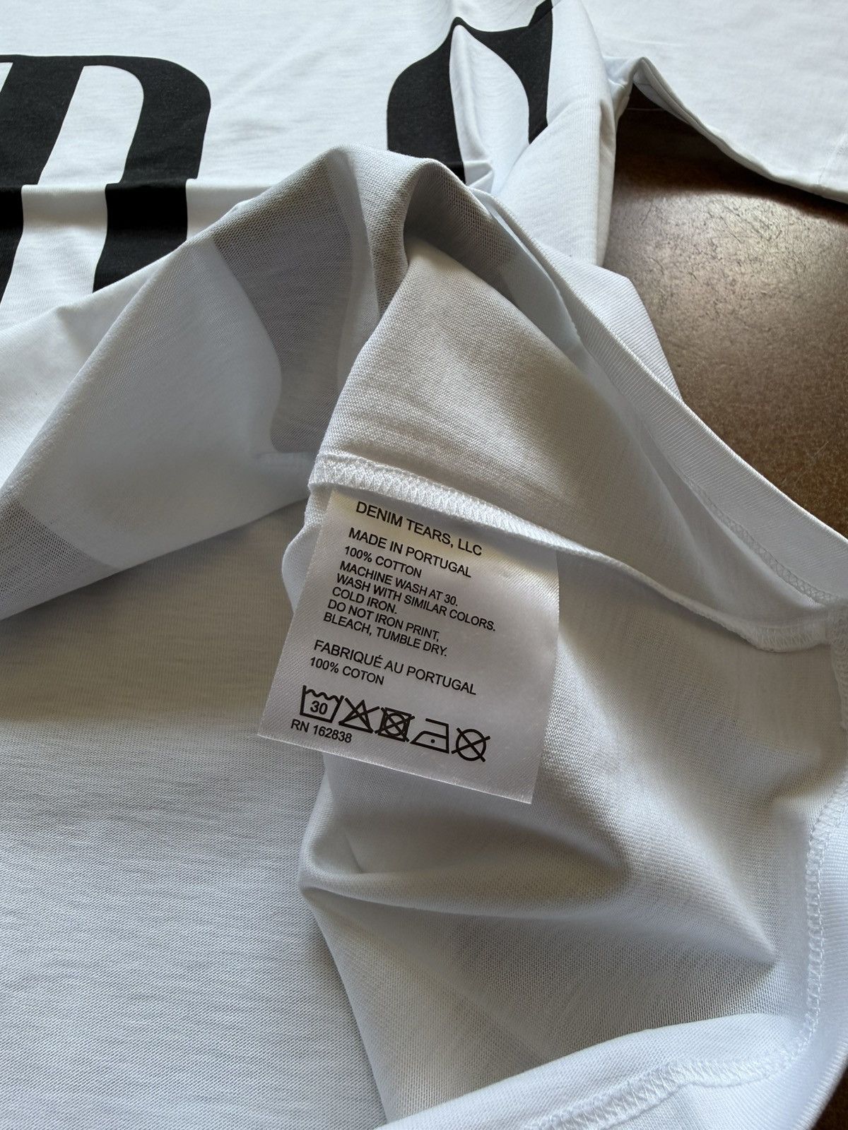 DENIM TEARS Denim Tears ADG Inc. Tee White XL Size US XL / EU 56 / 4 - 5 Thumbnail