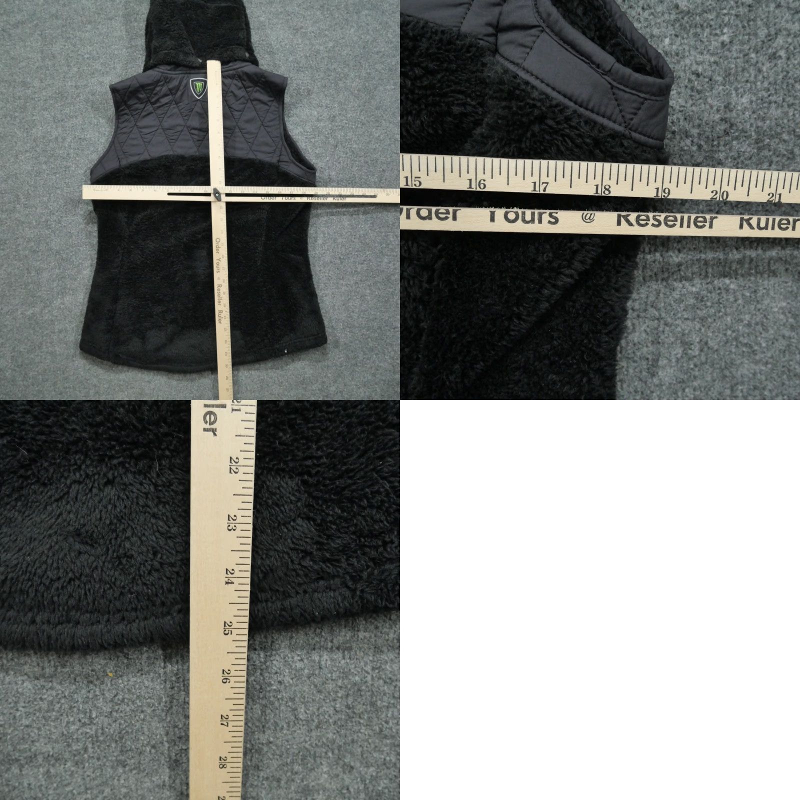 Vintage VEST Womens Kuhl Black Hooded Fleece Outdoors Zip Short Sleeveless Casual Size M / US 6-8 / IT 42-44 - 9 Thumbnail