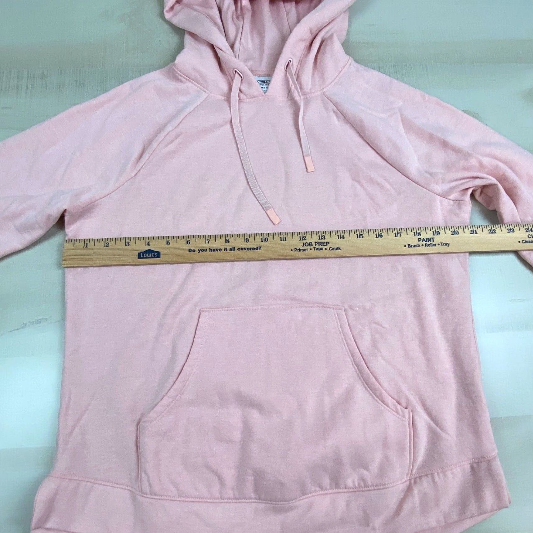 Athletic Works Athletic Works Womens Hoodie Sweatshirt Medium Pink Front Pocket Soft Ladies Hoodie Size M / US 6-8 / IT 42-44 - 7 Thumbnail