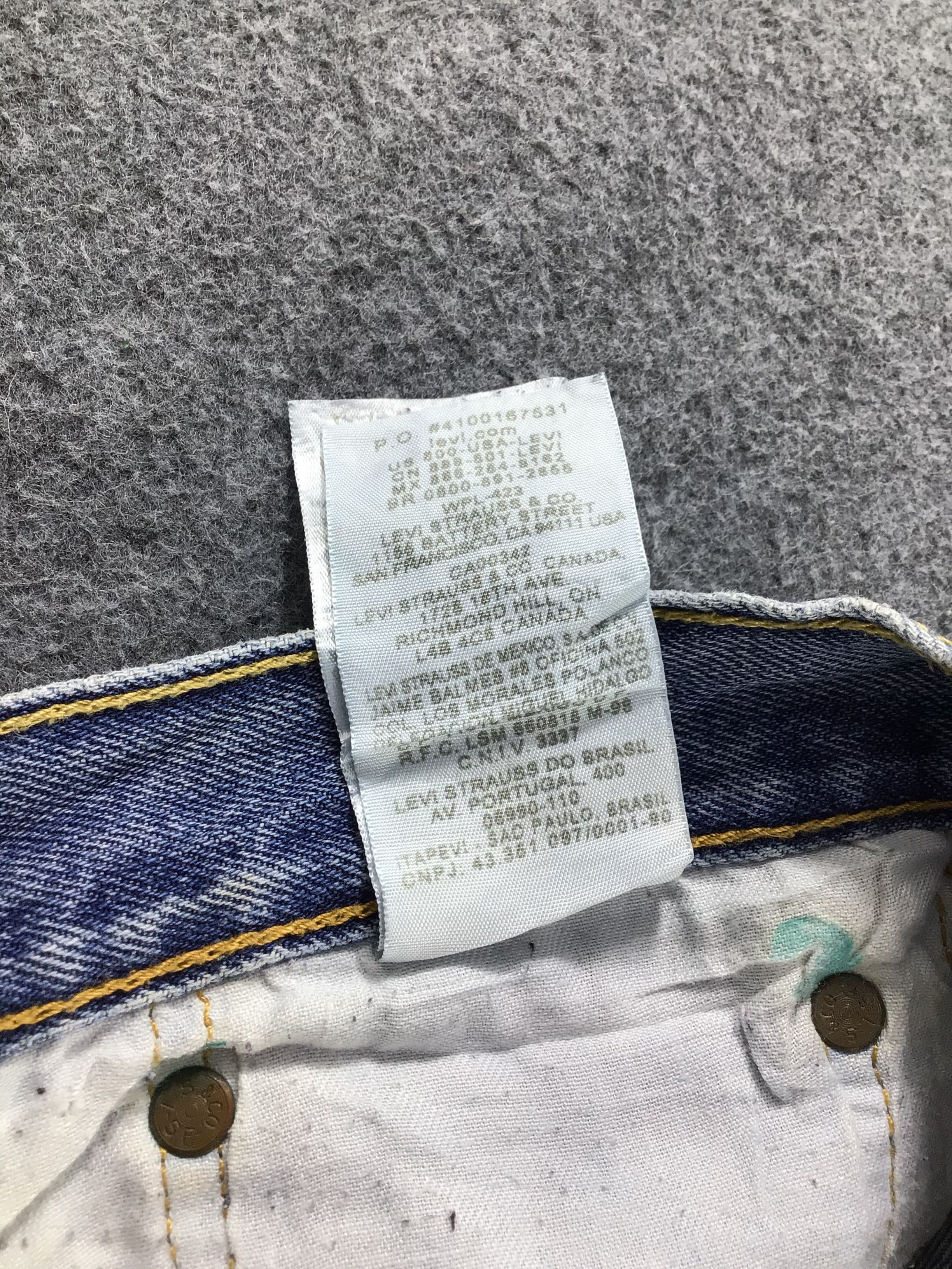 Levi's Vintage Levis 501 Jeans-JM303 Size US 37 - 13 Thumbnail