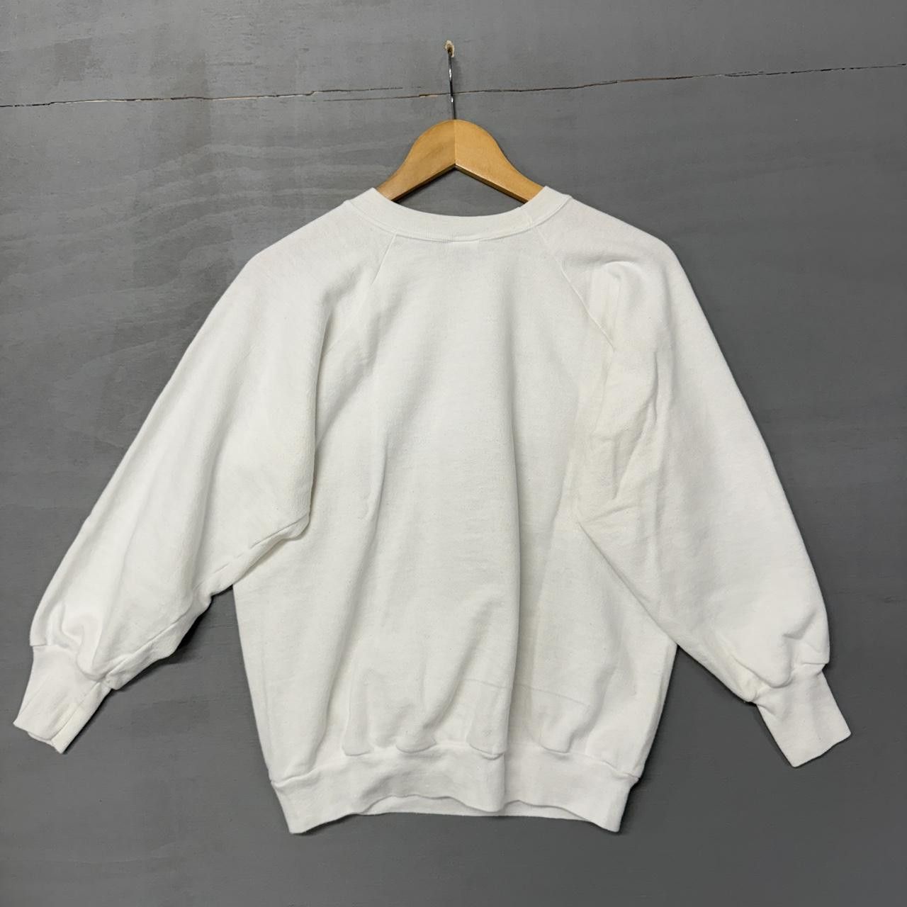 Signal Sport Vintage Made in USA It Matters White 90s Sweatshirt Large Size US L / EU 52-54 / 3 - 3 Thumbnail