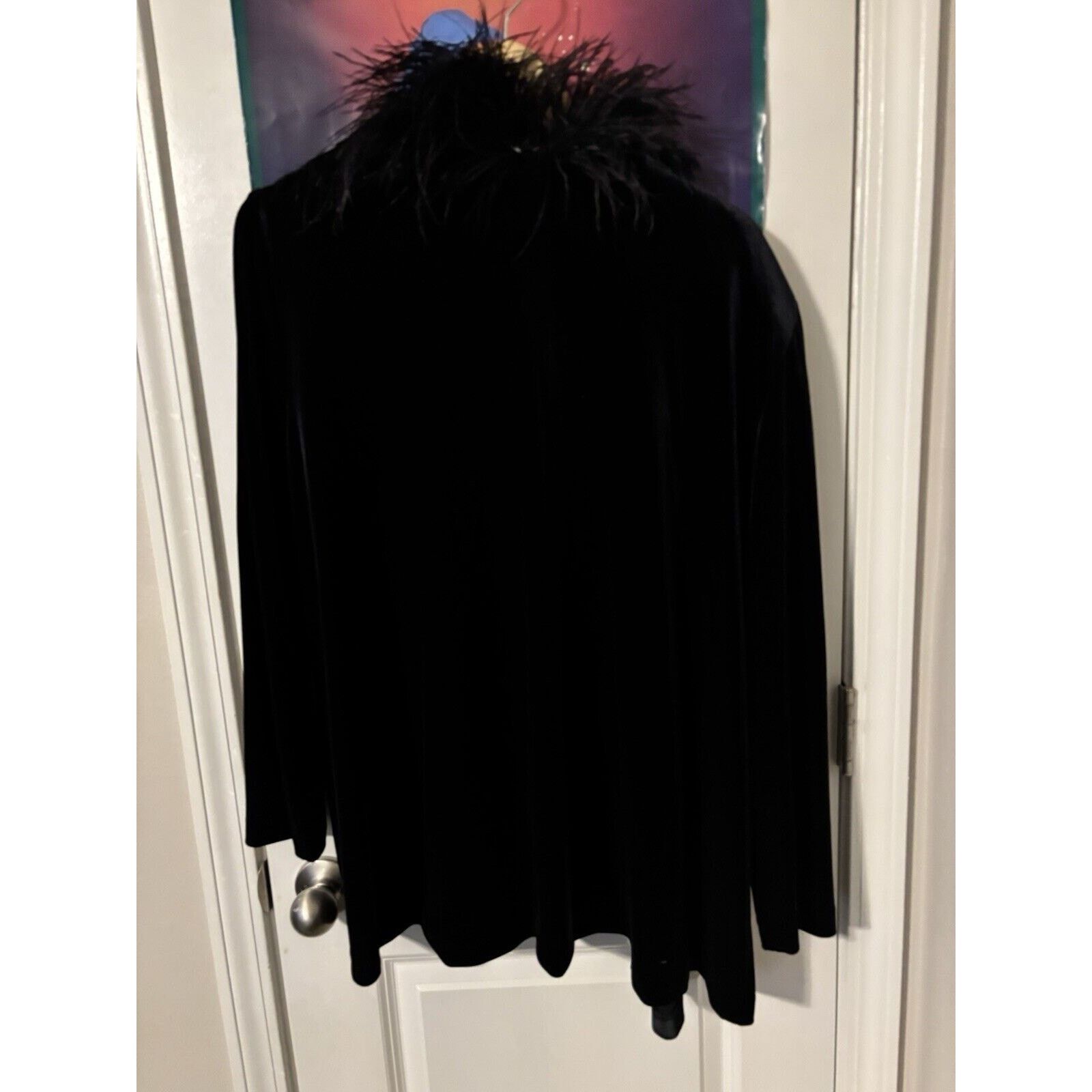 Other vintage y2k 90s fur black robe R&k Wardrobe Size 14 Sexy Size L / US 10 / IT 46 - 2 Thumbnail