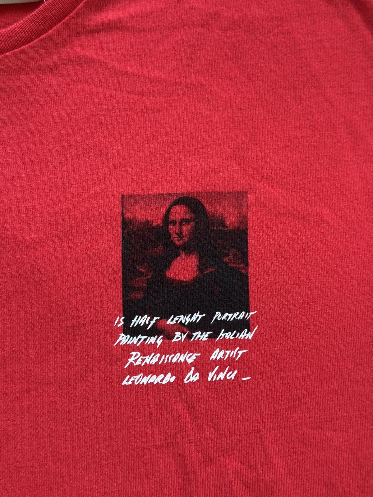 Off-White Off-White Printed Mona Lisa Tshirt Size US M / EU 48-50 / 2 - 4 Thumbnail