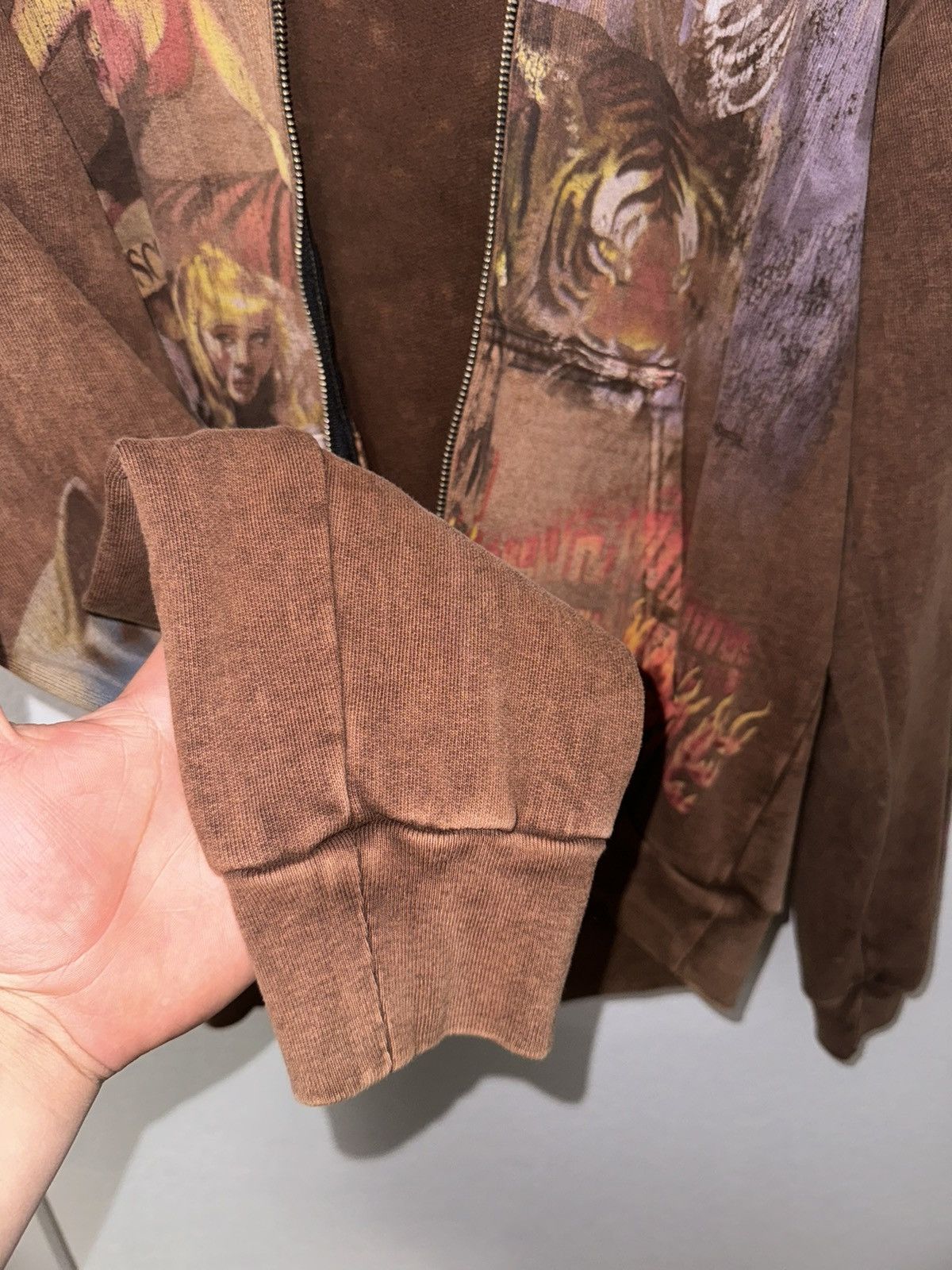Travis Scott Travis Scott Brown Zip-Up So-Fi Merch Size US L / EU 52-54 / 3 - 6 Thumbnail