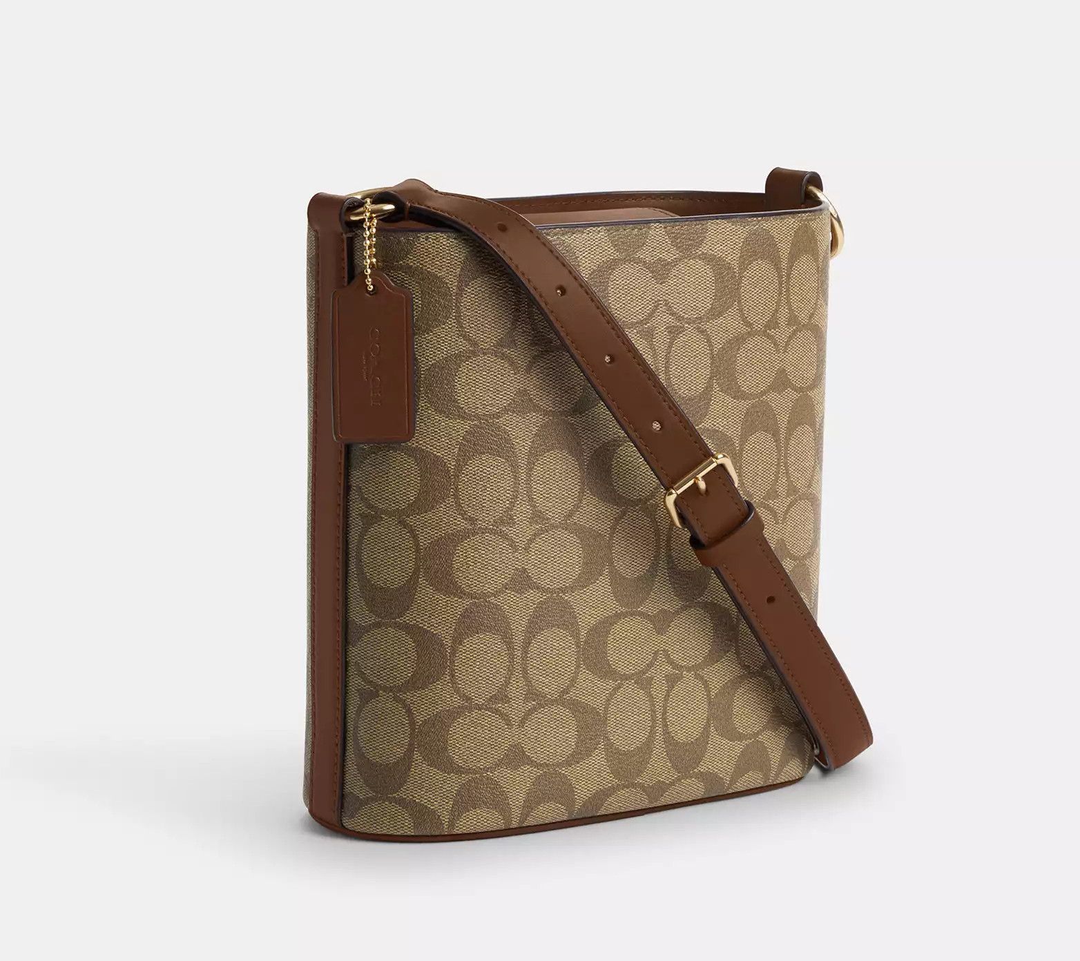 Coach Sophie Bucket Bag In Signature Canvas CR154 Size ONE SIZE - 7 Thumbnail