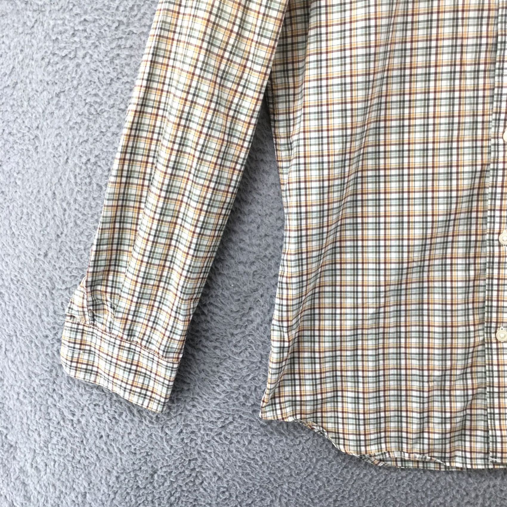 Banana Republic Banana Republic Button-Up Shirt Mens M Multi Cotton Plaid Stretch Slim Fit Size US M / EU 48-50 / 2 - 3 Thumbnail