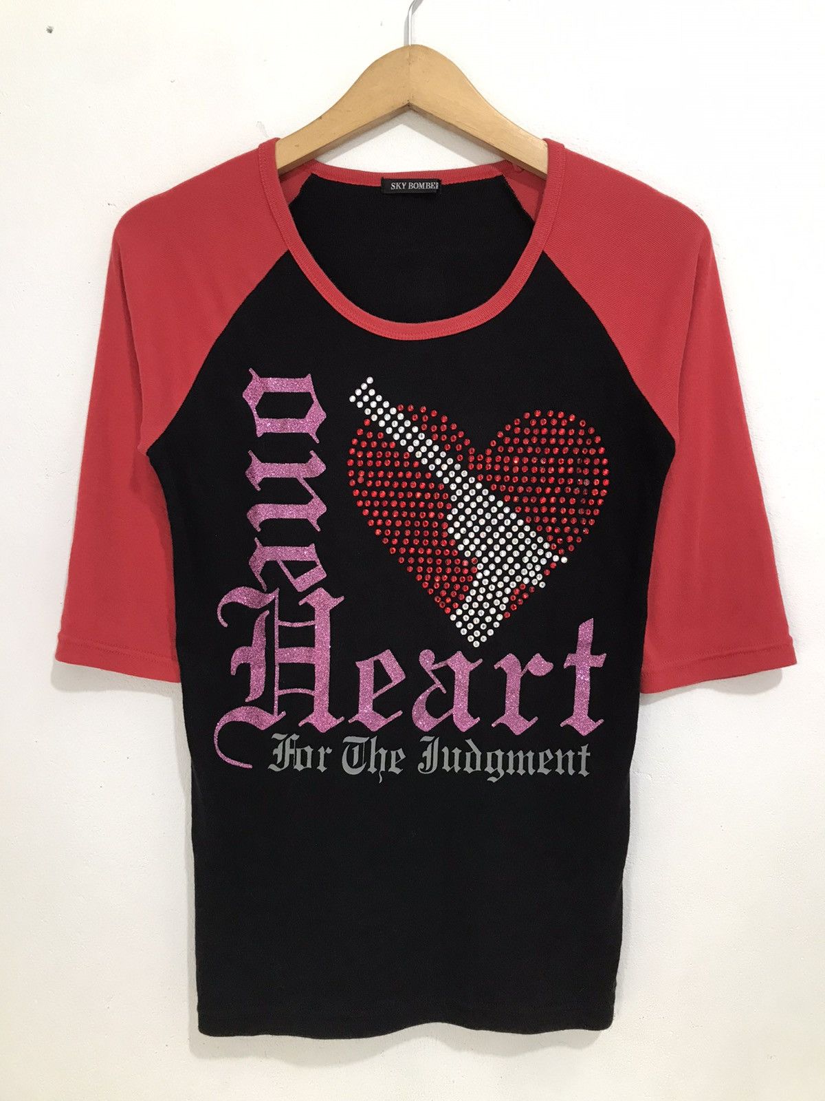 If Six Was Nine Guns And Heart Logo Tee Poem Skybomber Japan Size L / US 10 / IT 46 - 1 Thumbnail