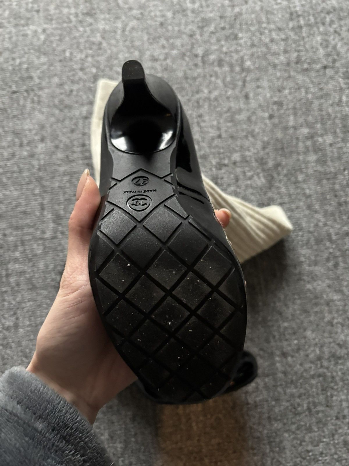 Chanel Chanel sock heels ss14 Size US 7 / IT 37 - 2 Thumbnail