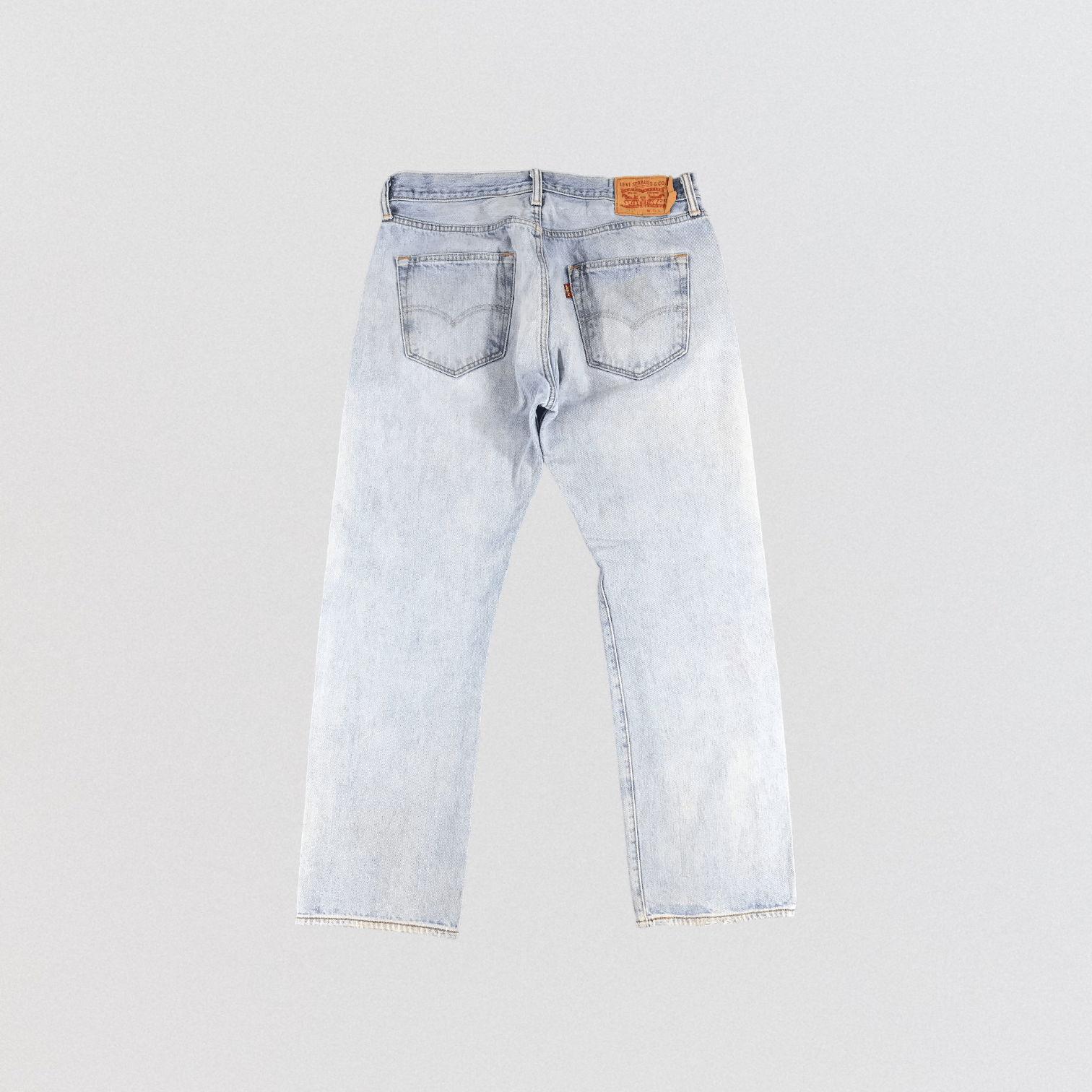 Levi's × Vintage Vintage Distress Levis 501 Jeans-JM1191 Size US 34 / EU 50 - 2 Thumbnail