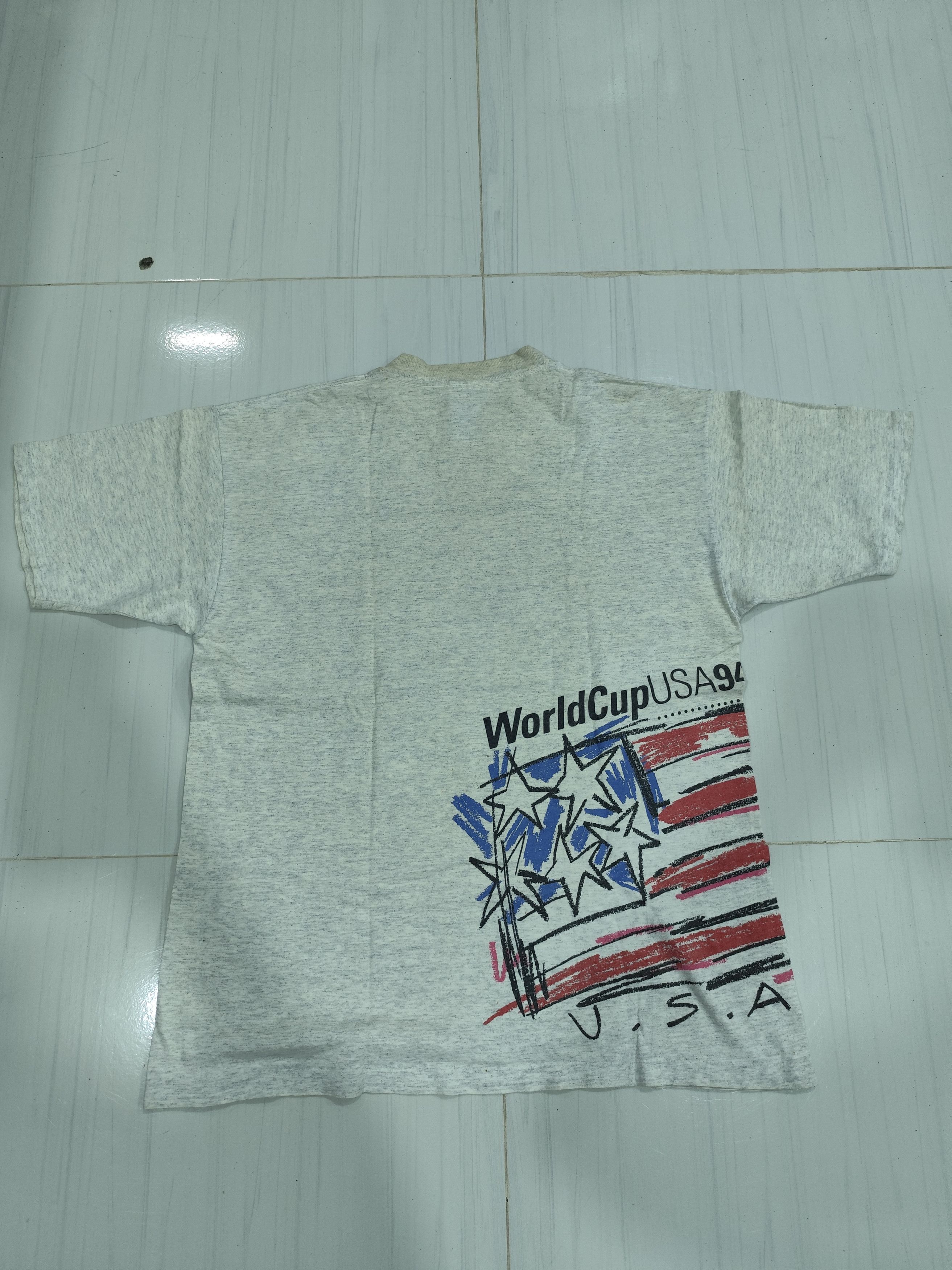 Vintage Vintage adidas 1994 worldcup USA shirt Size US M / EU 48-50 / 2 - 5 Thumbnail