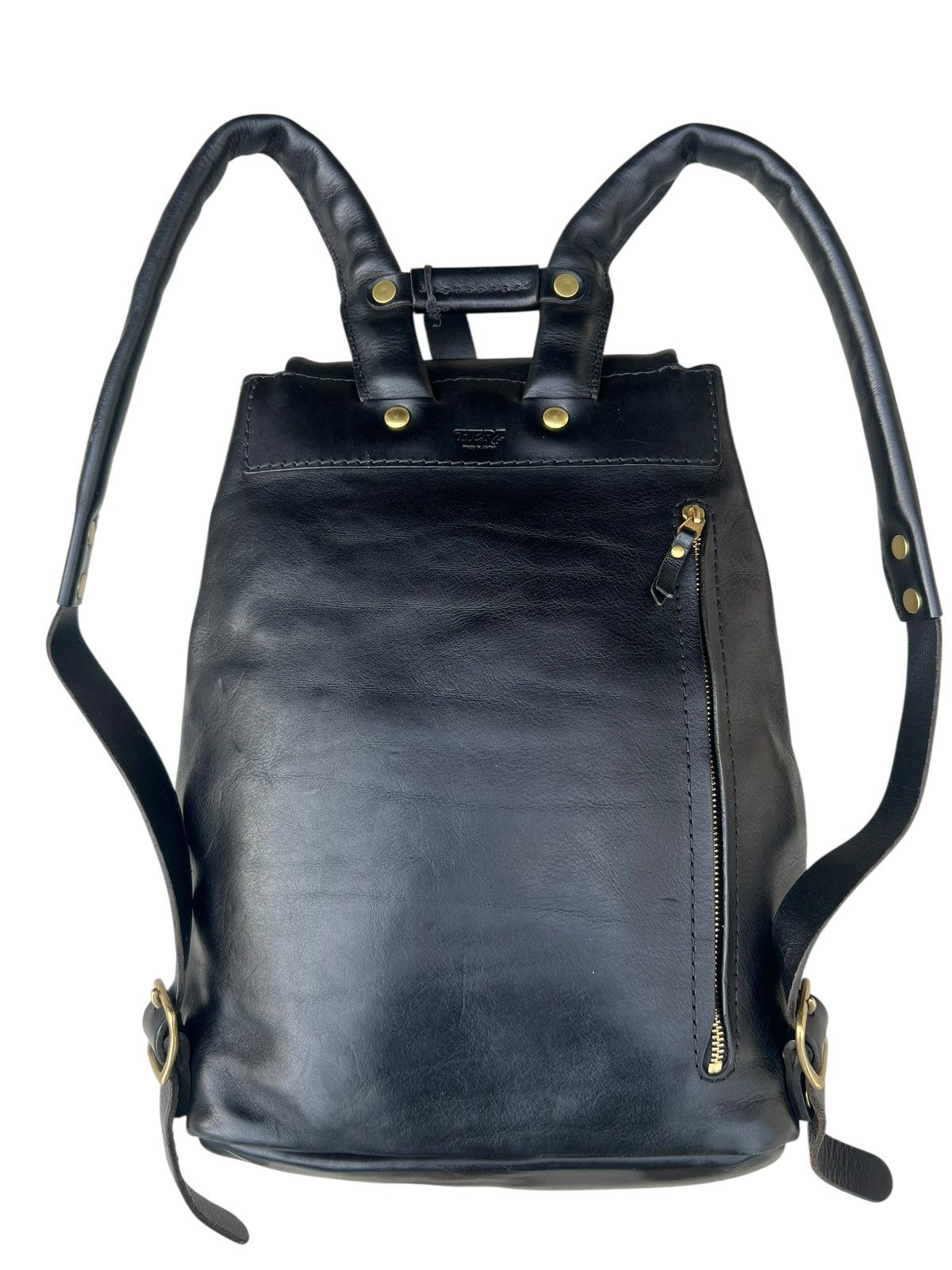 Leather Horsehide Leather Backpack By HERZ Japan Size ONE SIZE - 11 Thumbnail