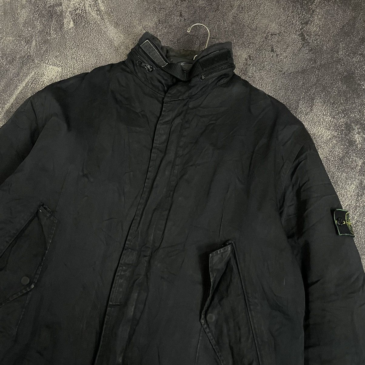 Stone Island × Vintage Vintage AW1994 stone island raso gommato Size US XL / EU 56 / 4 - 2 Thumbnail