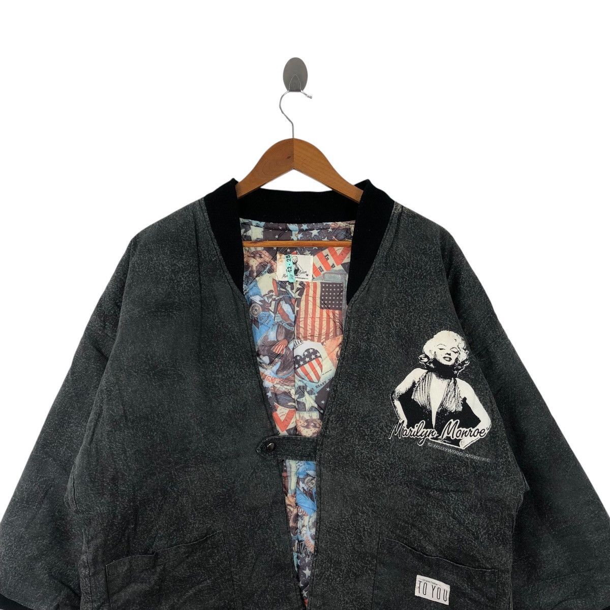 Vintage Vintage Hollywood Movie MARILYN MONROE USA Actress Jacket Size US XL / EU 56 / 4 - 2 Thumbnail