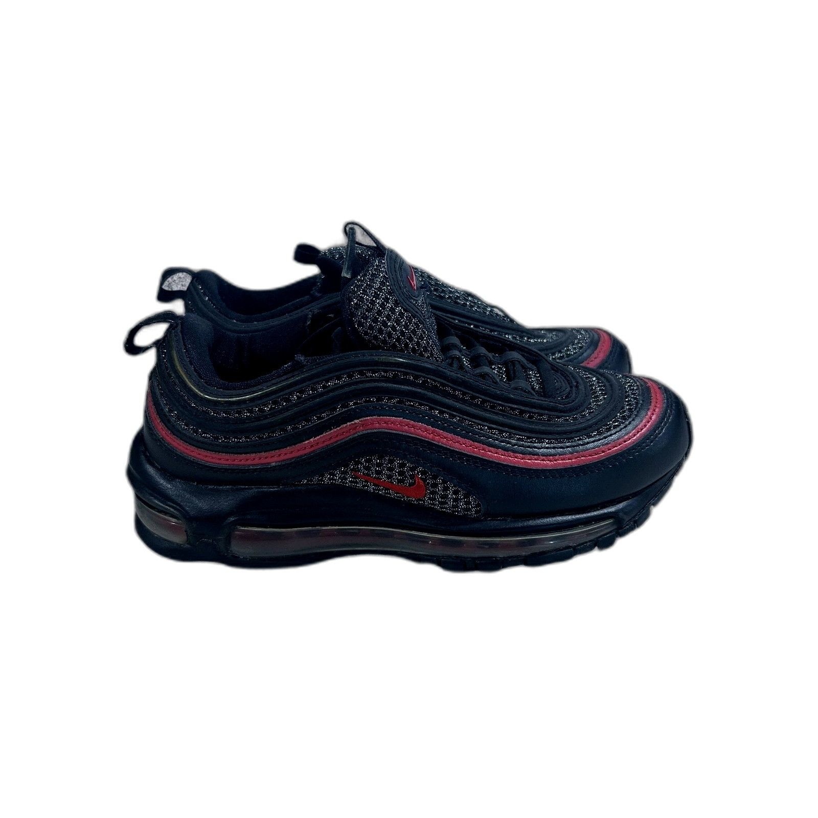 Nike Nike Air Max 97 Valentines Day Black/Red Sneakers Women's 6 Size US 6 / EU 39 - 1 Thumbnail