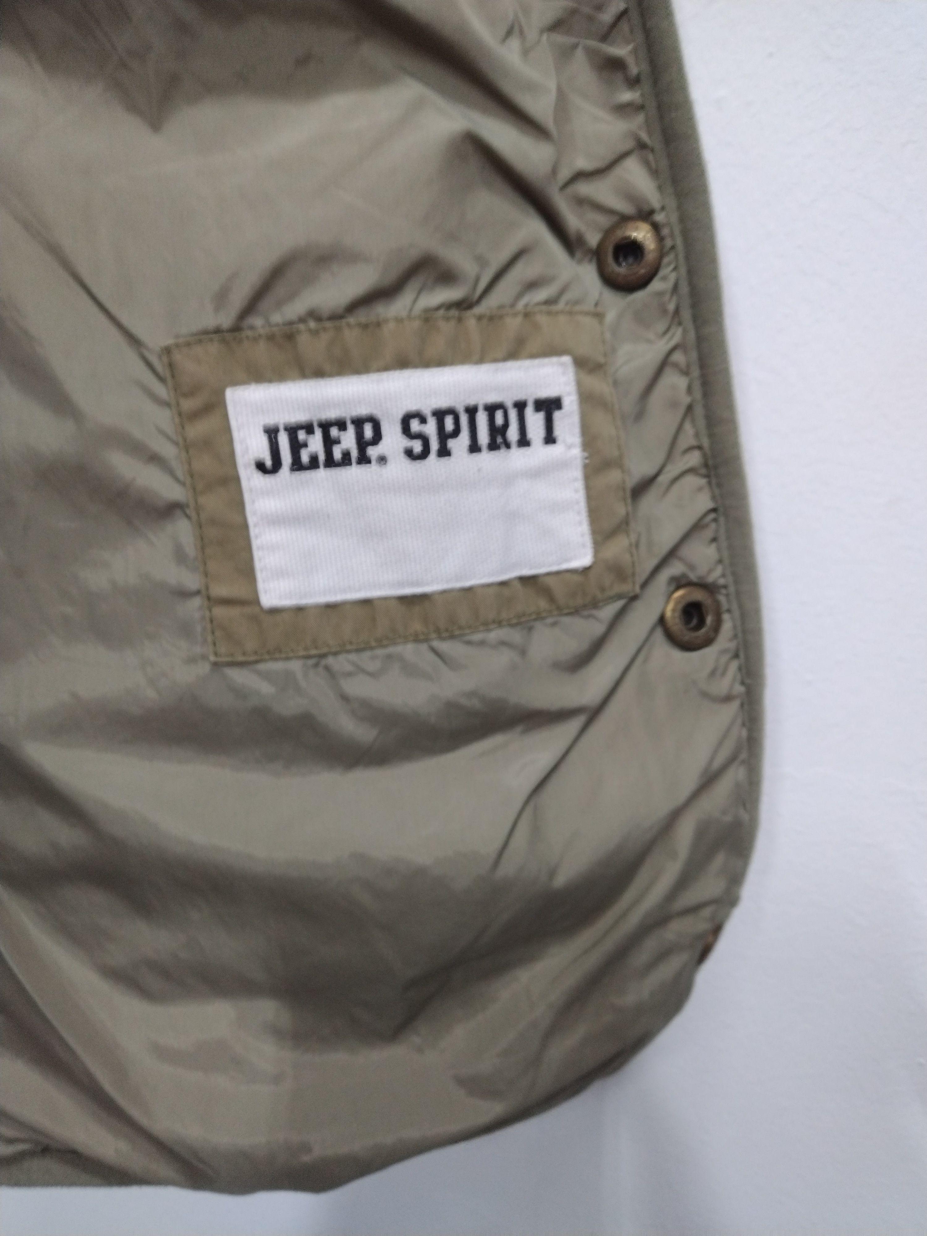 Vintage JEEP SPIRIT NICE DESIGN FLEECE VEST VINTAGE Size US S / EU 44-46 / 1 - 4 Thumbnail