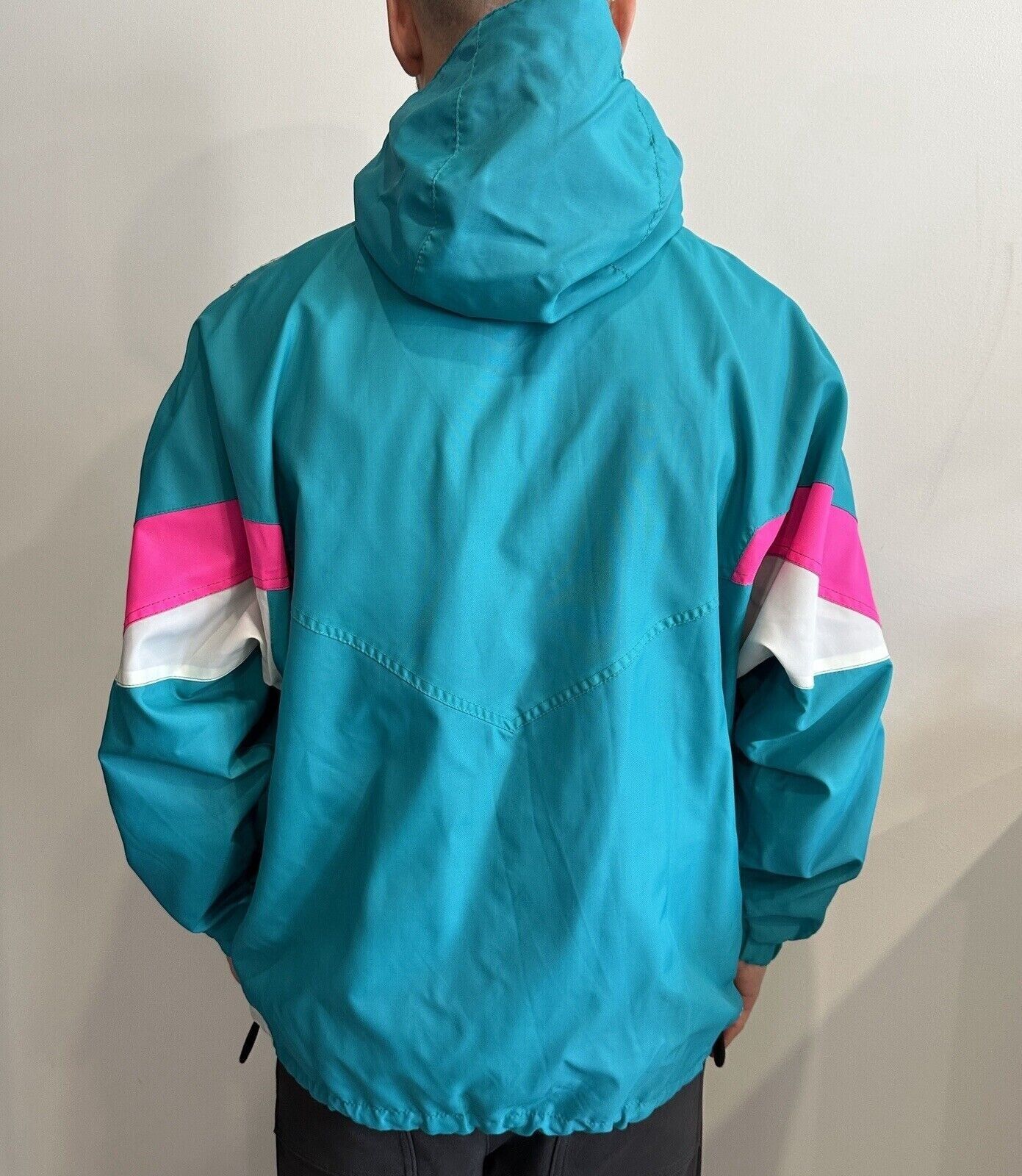 Asics VINTAGE ASICS JACKET MENS NYLON 1990s Italy 90s BLOKE RAVE Size US S / EU 44-46 / 1 - 6 Thumbnail