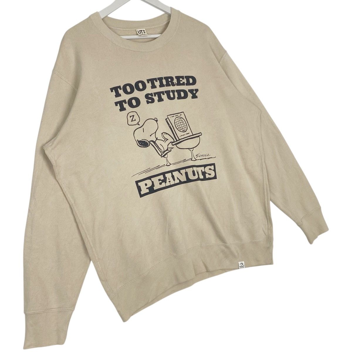 Other Vintage Peanuts Snoopy Crewneck Sweatshirt Beige Size US XL / EU 56 / 4 - 3 Thumbnail