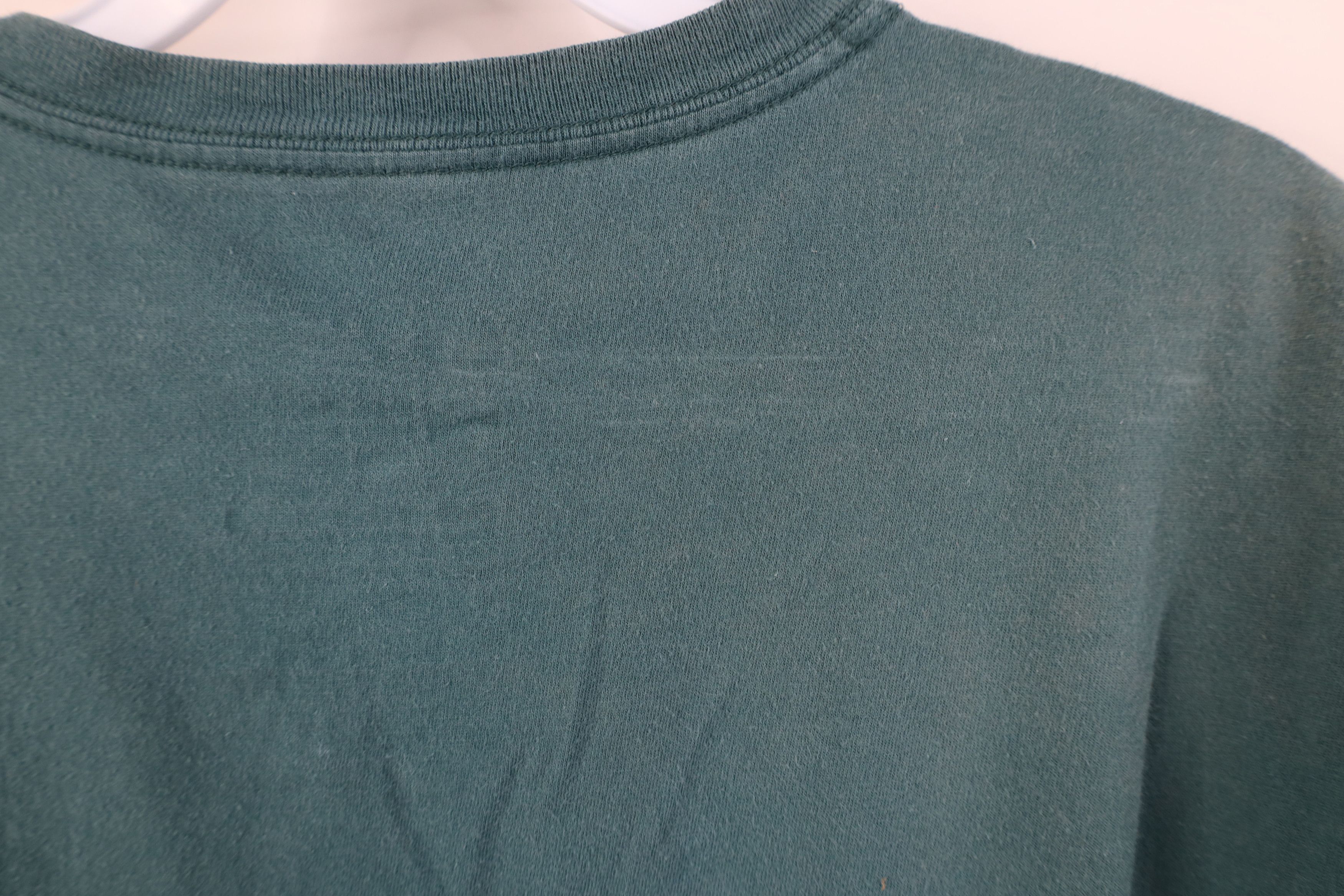 Nike Vintage Nike Travis Scott Mini Swoosh T-Shirt Teal Size US M / EU 48-50 / 2 - 11 Thumbnail