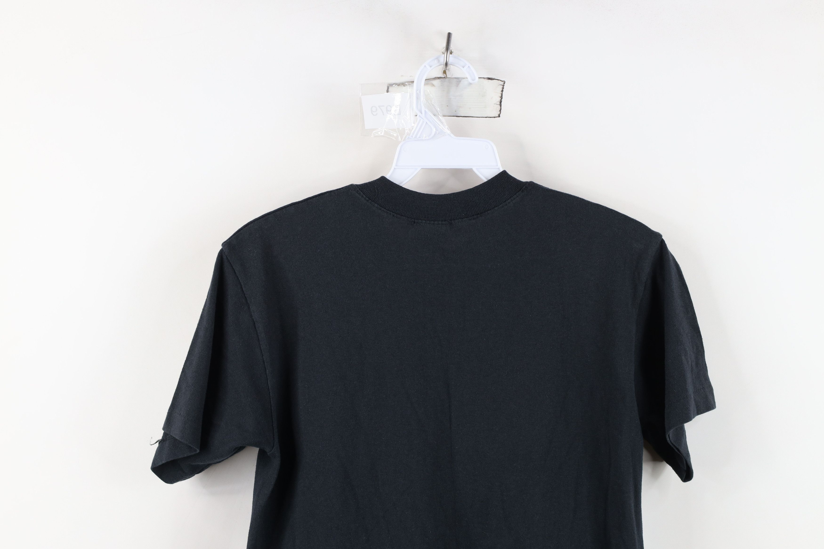 Vintage Vintage 70s 80s Streetwear Short Sleeve T-Shirt Black USA Size US S / EU 44-46 / 1 - 11 Thumbnail