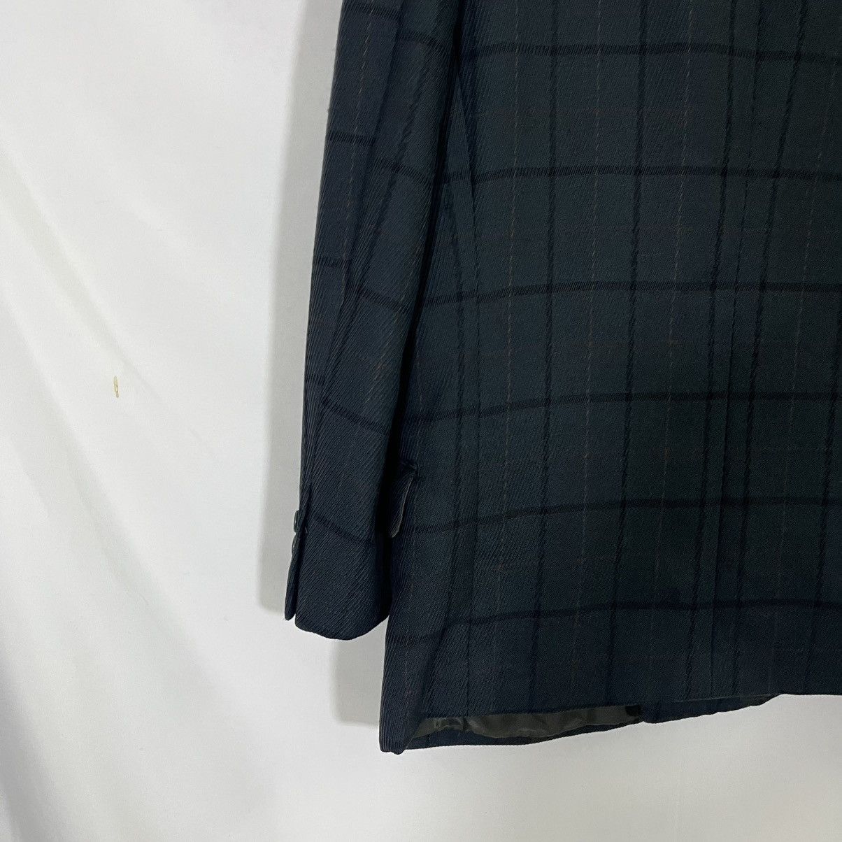 Vintage Vintage Blanc Bine Plaid Wool Sport Coat Blazer Jacket Size US M / EU 48-50 / 2 - 10 Thumbnail