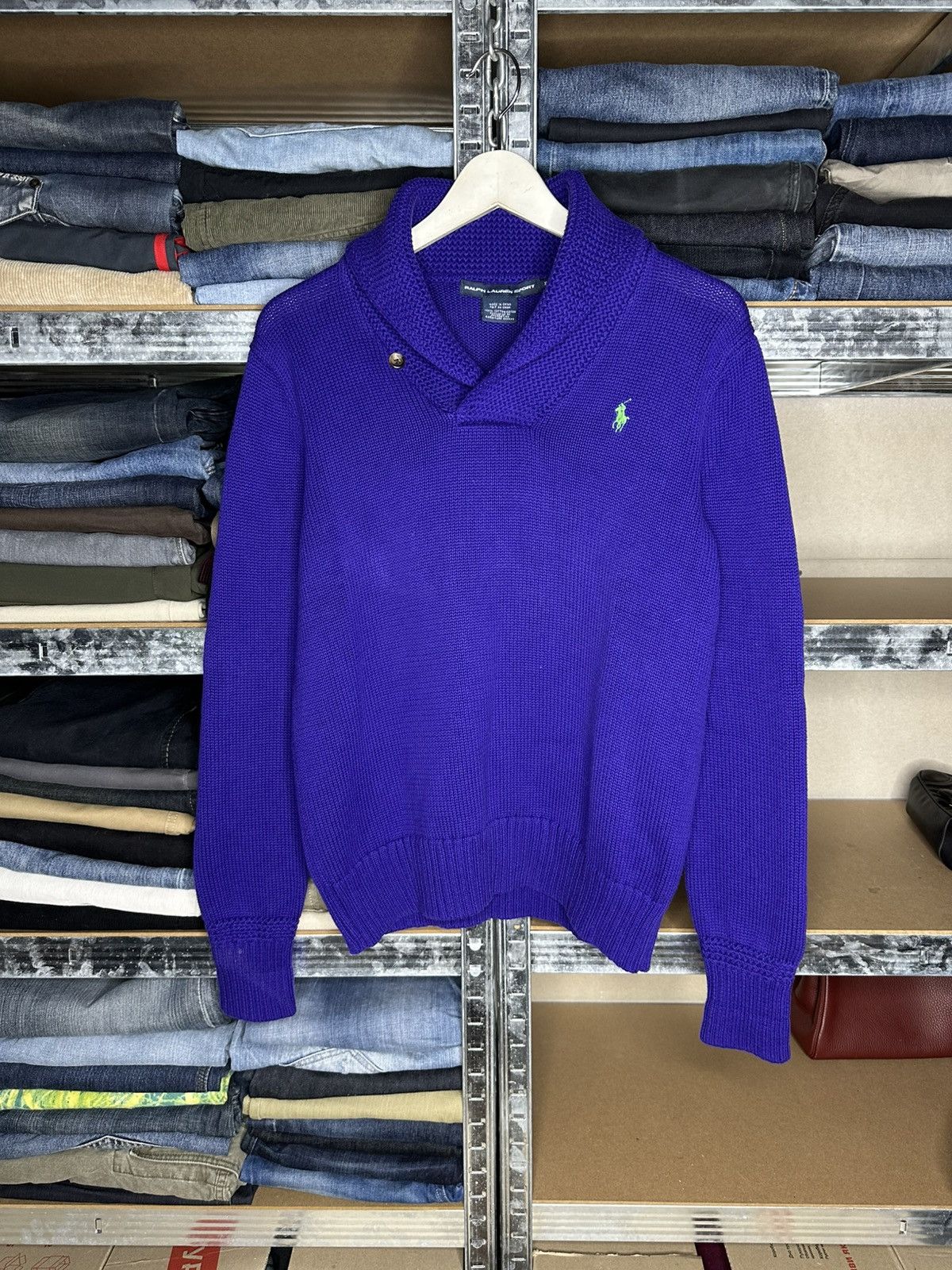 Polo Ralph Lauren Women's Ralph Lauren Cowl Neck Knit Jumper Sweater Size XL / US 12-14 / IT 48-50 - 1 Thumbnail