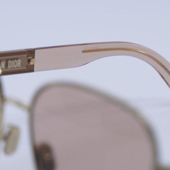 Dior 🕶️ New Dior DIORSIGNATURE S5U B0L0 Sunglasses - Shiny Gold Size ONE SIZE - 5 Thumbnail