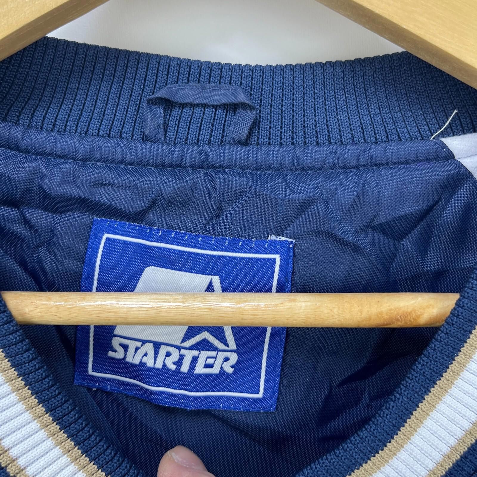 Starter Vintage 90s Notre Dame Fighting Irish Starter Jacket XL Size ONE SIZE - 5 Thumbnail