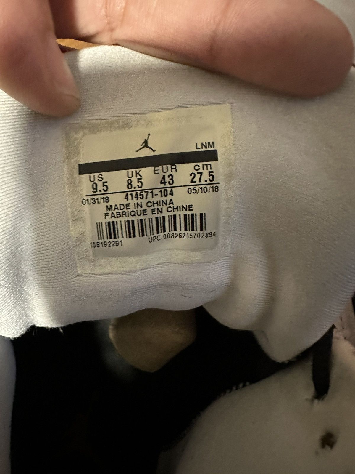 Jordan Brand Air Jordan 13 Retro He Got Game Size US 9.5 / EU 42-43 - 10 Thumbnail