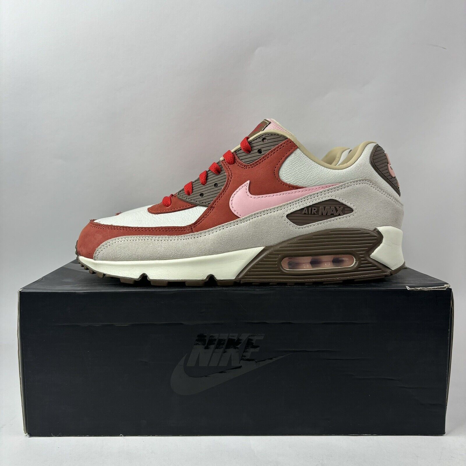 Nike Nike Air Max 90 NRG “Bacon” 2021 CU1816-100 Men’s 12 Worn Size US 12 / EU 45 - 6 Thumbnail