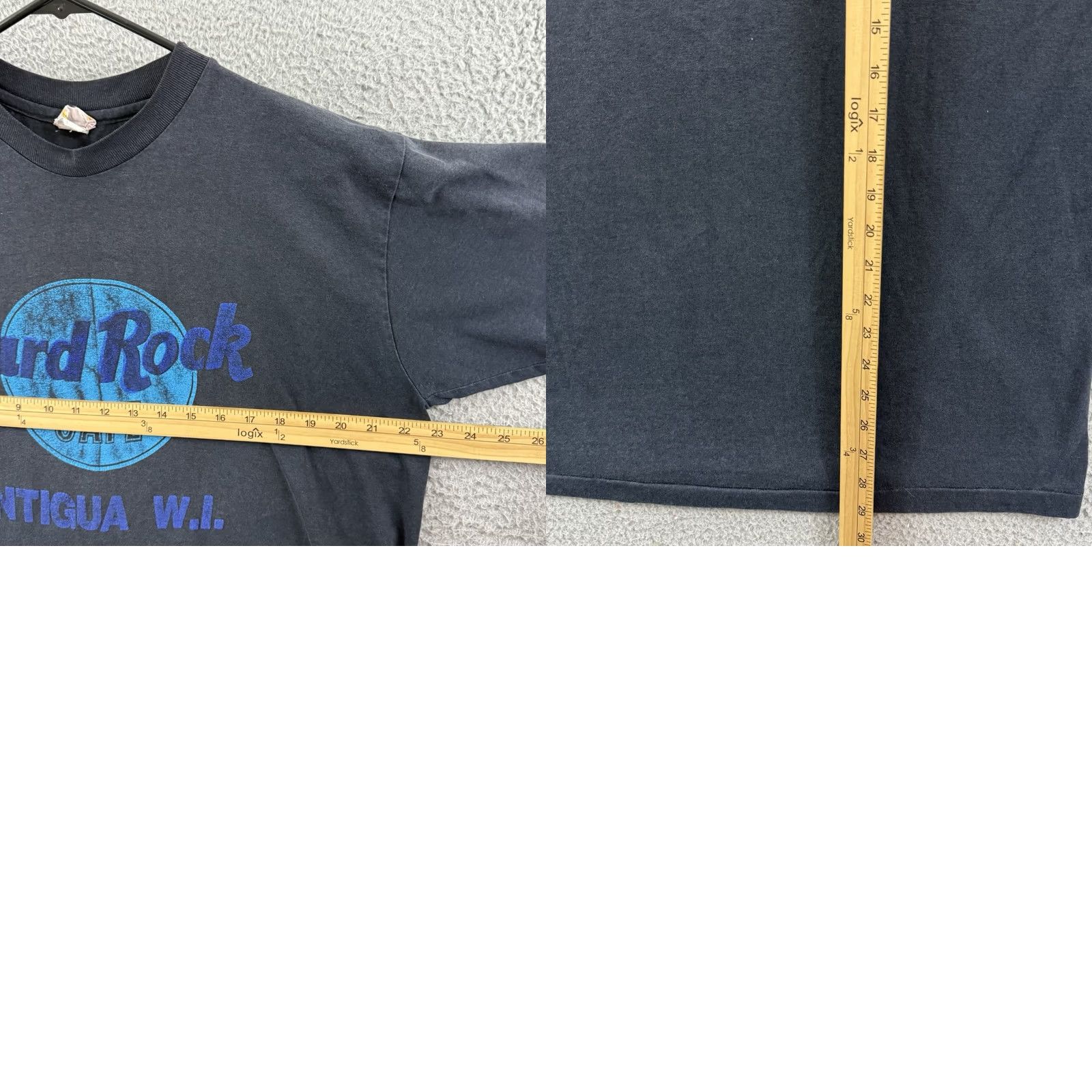 Hard Rock Cafe VINTAGE Hard Rock Cafe Shirt Mens XL Black Short Sleeve 90s Grunge Logo Outdoor Shirt Size US XL / EU 56 / 4 - 8 Thumbnail