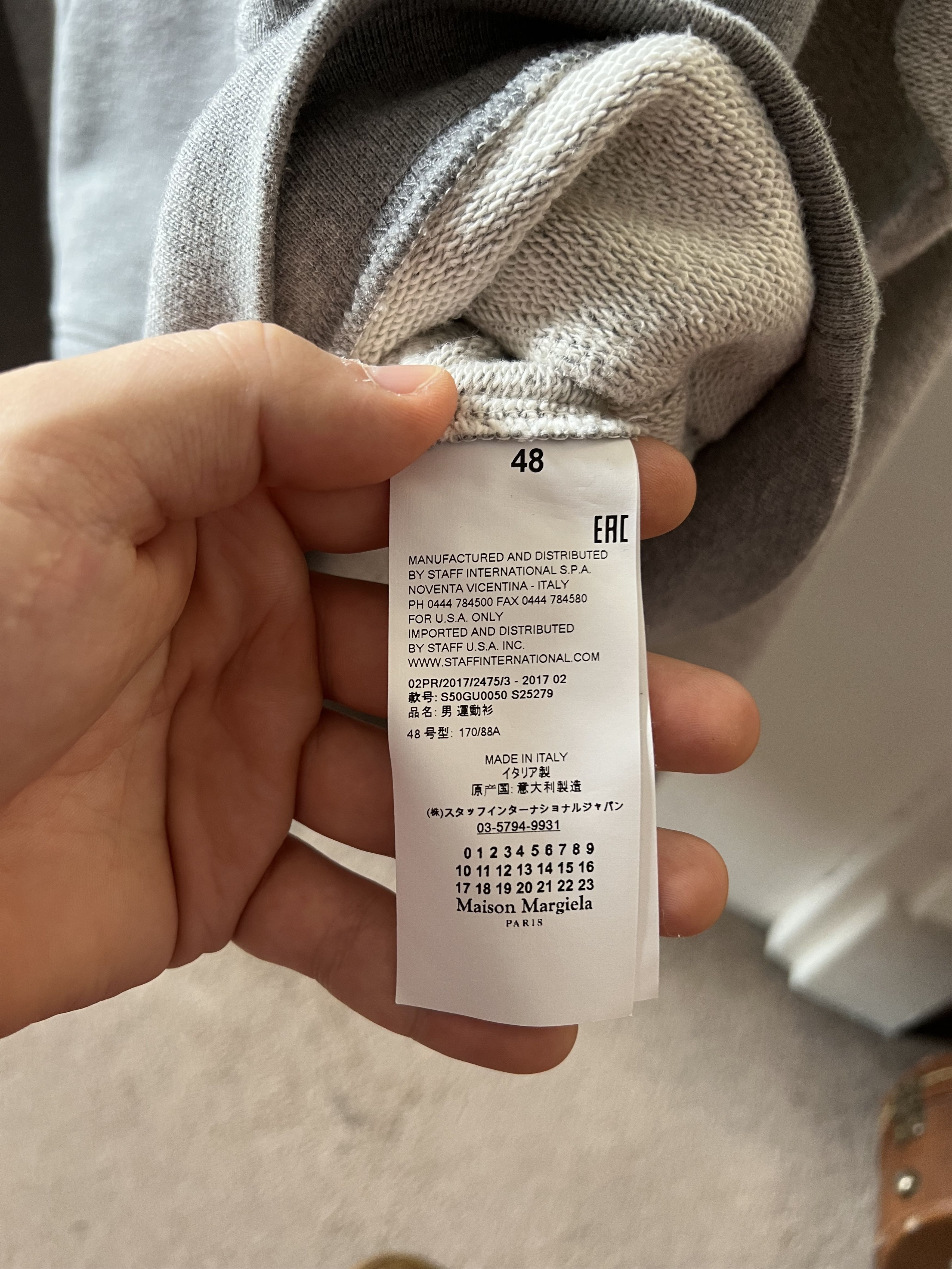 Maison Margiela Maison Martin Margiela Patchwork Inside Out Sweatshirt Size US M / EU 48-50 / 2 - 5 Thumbnail