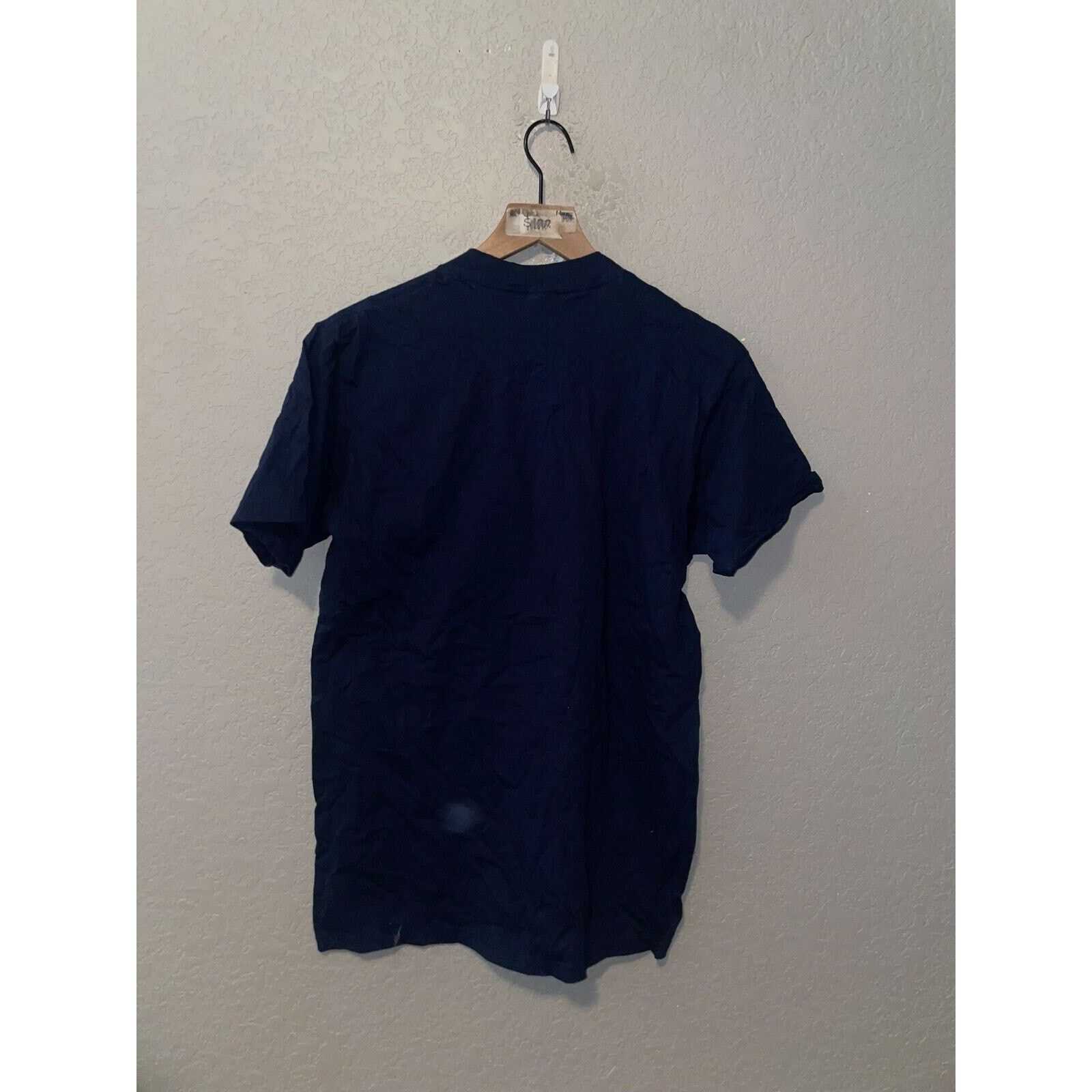Jerzees Vintage Fishing Shirt Wild West Shirt Co Blue Tee VTG 90s M Size US M / EU 48-50 / 2 - 6 Thumbnail